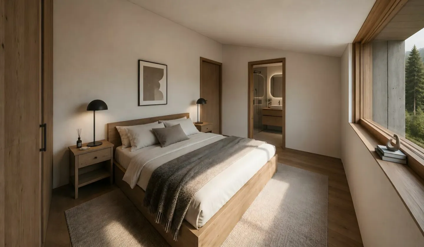 Villa mitoyenne contemporaine de 4.5 pièces à Salins - Foto 3 di 5