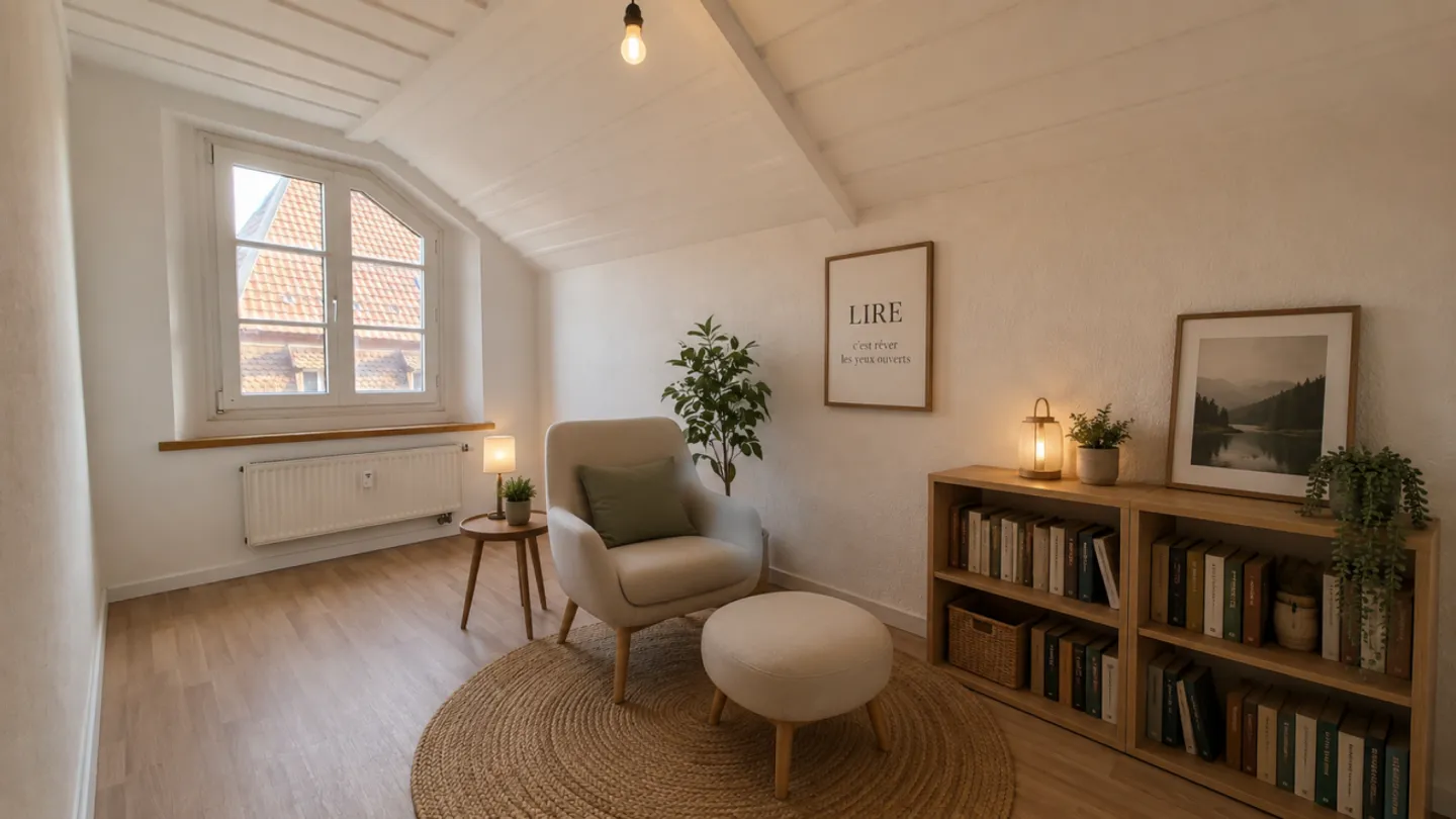 6.5-room apartment with private garden - Photo 10 of 13