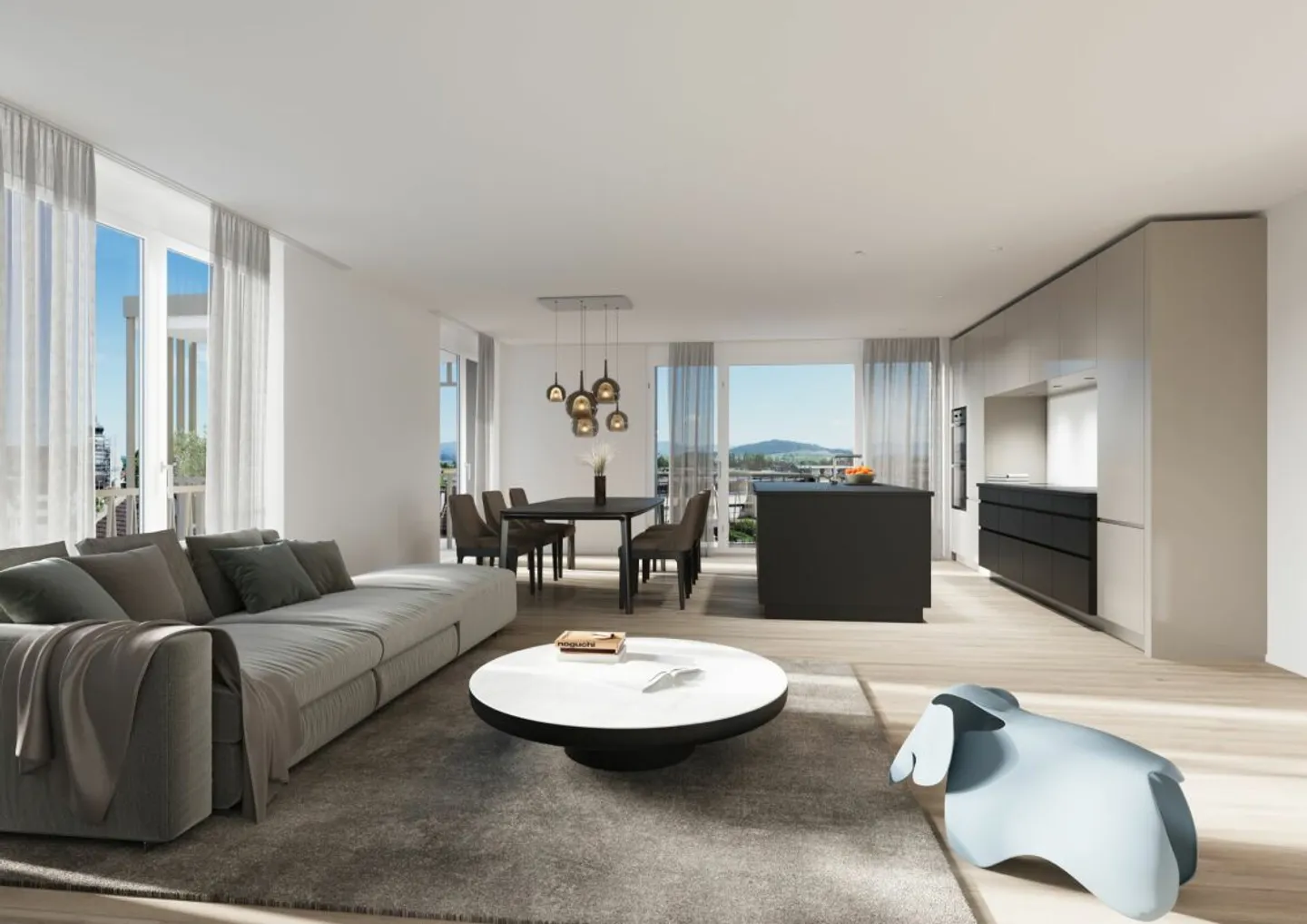 Modernes Gartenapartment in Galgenen - Foto 5 von 5