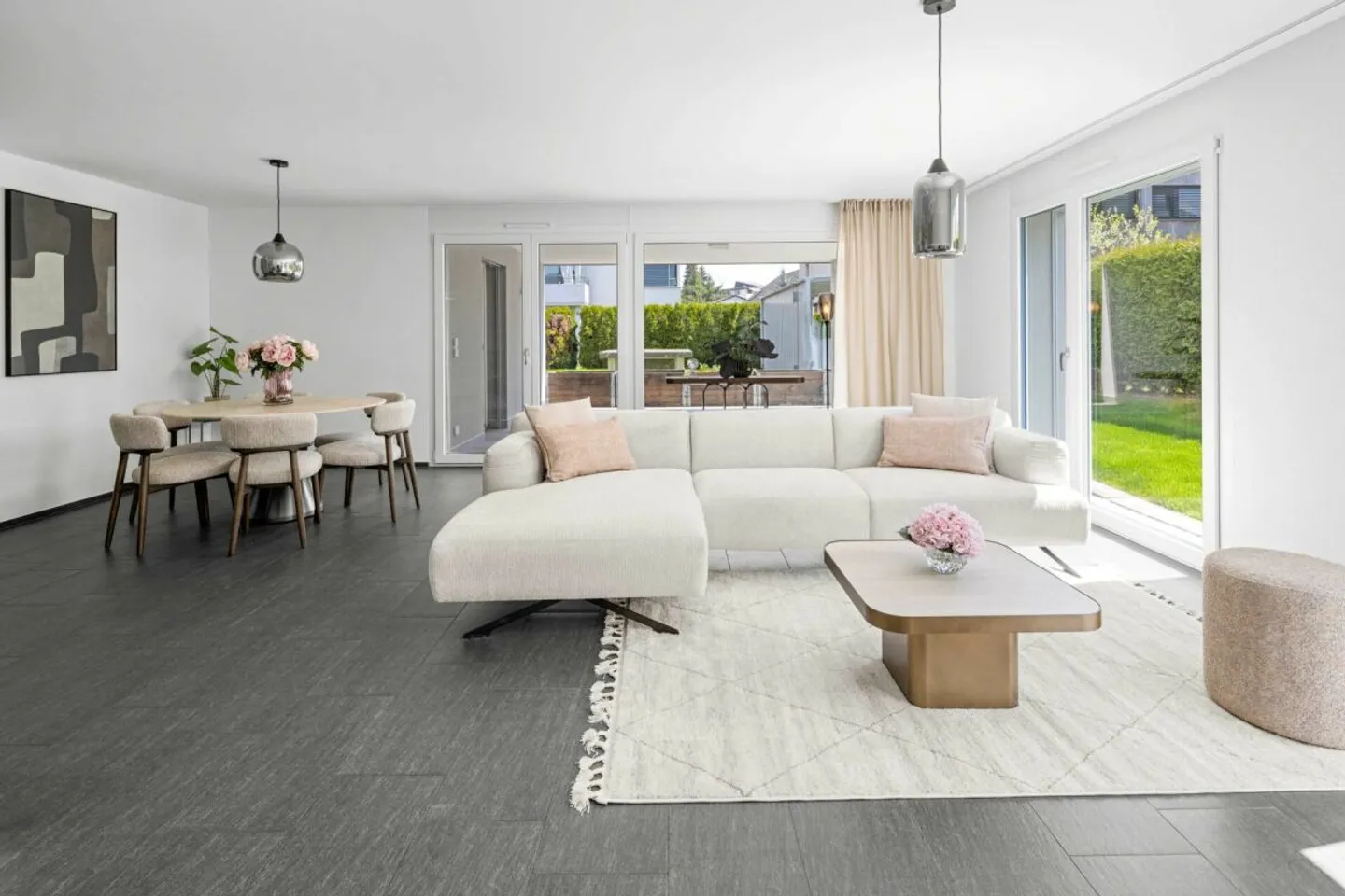 Stilvolle Gartenwohnung in Schötz - Foto 4 von 13