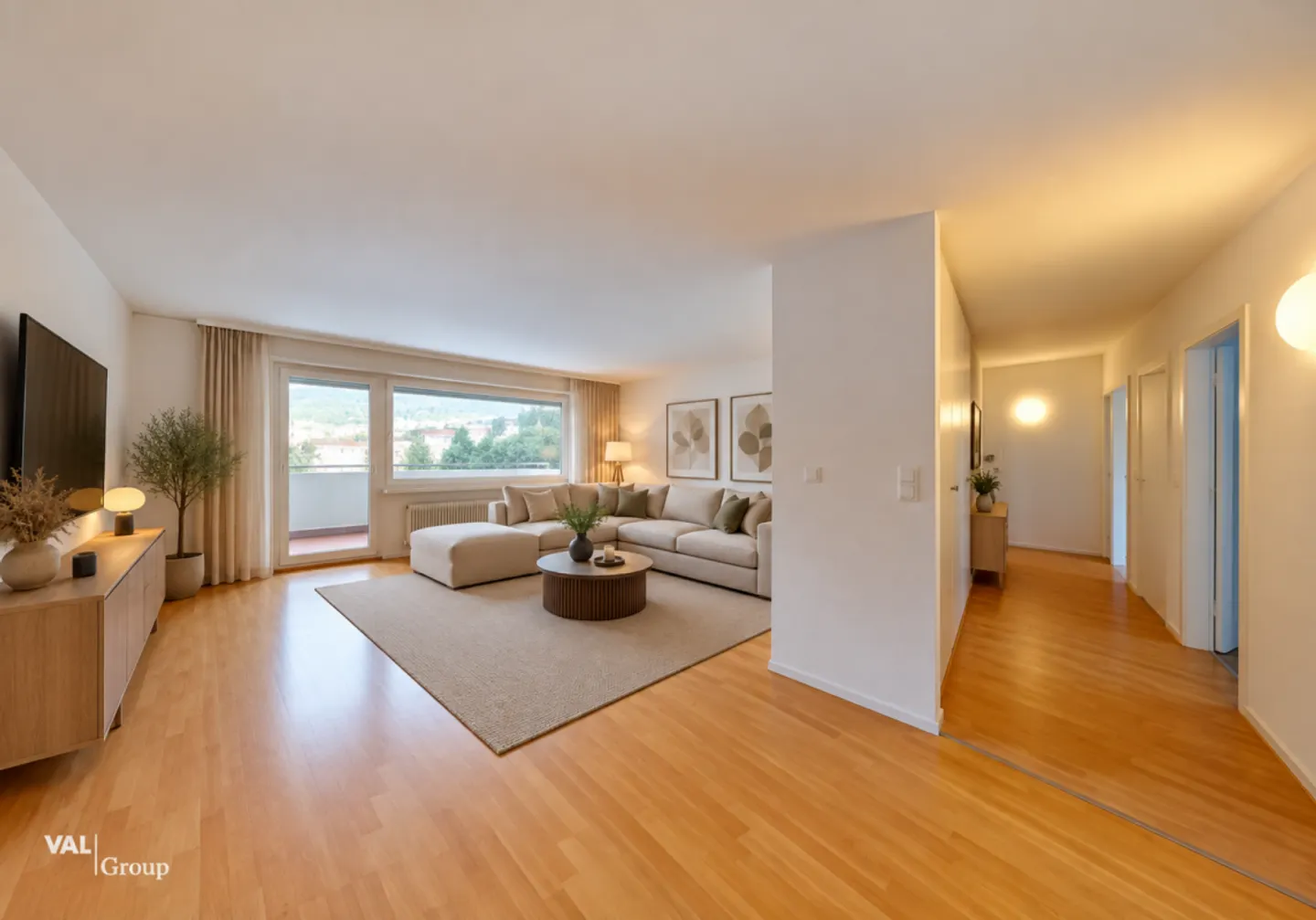Appartement lumineux avec vue sur la vallée dans un quartier familial - Photo 1 sur 13