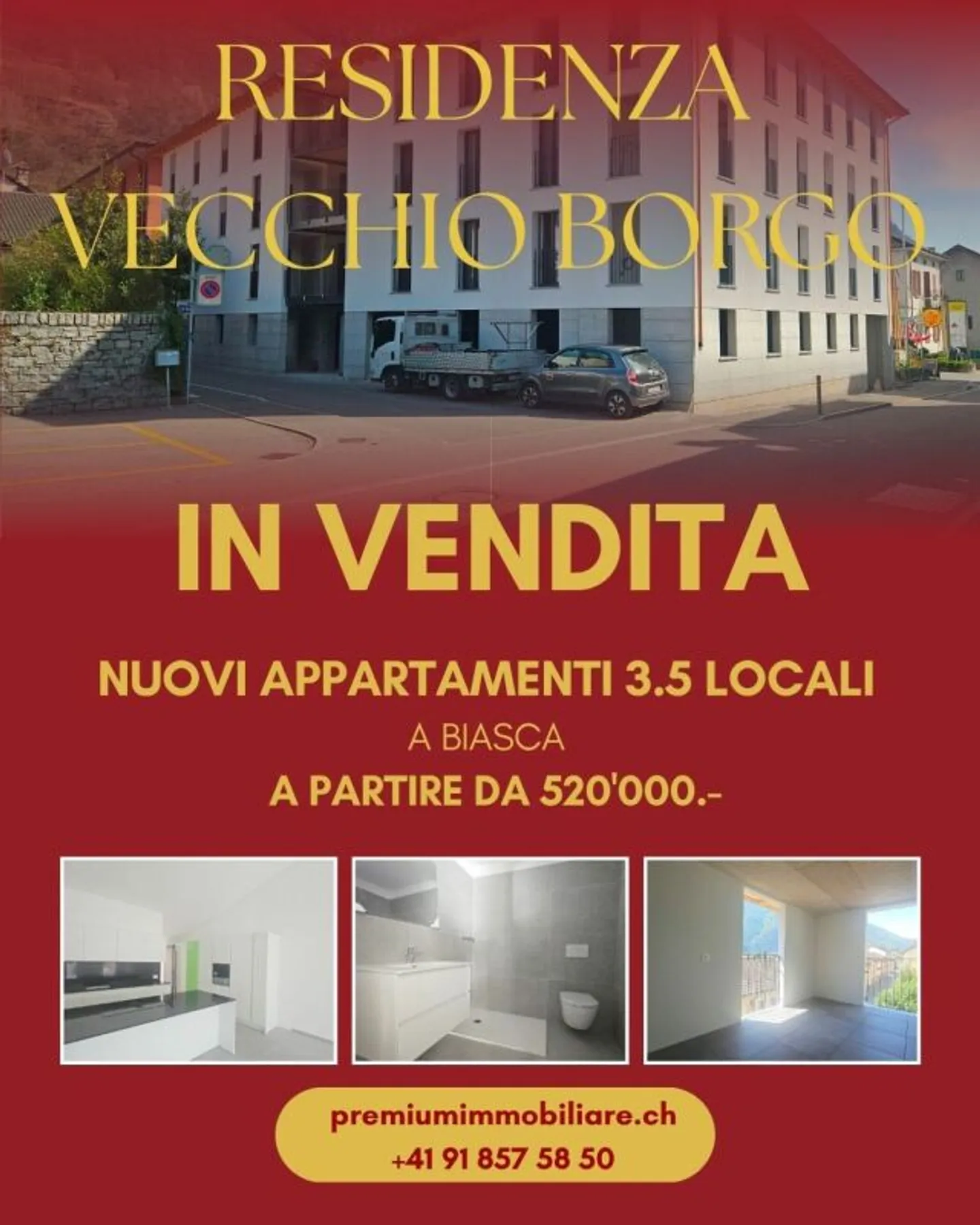 NEW 3.5 ROOMS IN THE CENTER OF BIASCA - Photo 1 of 10