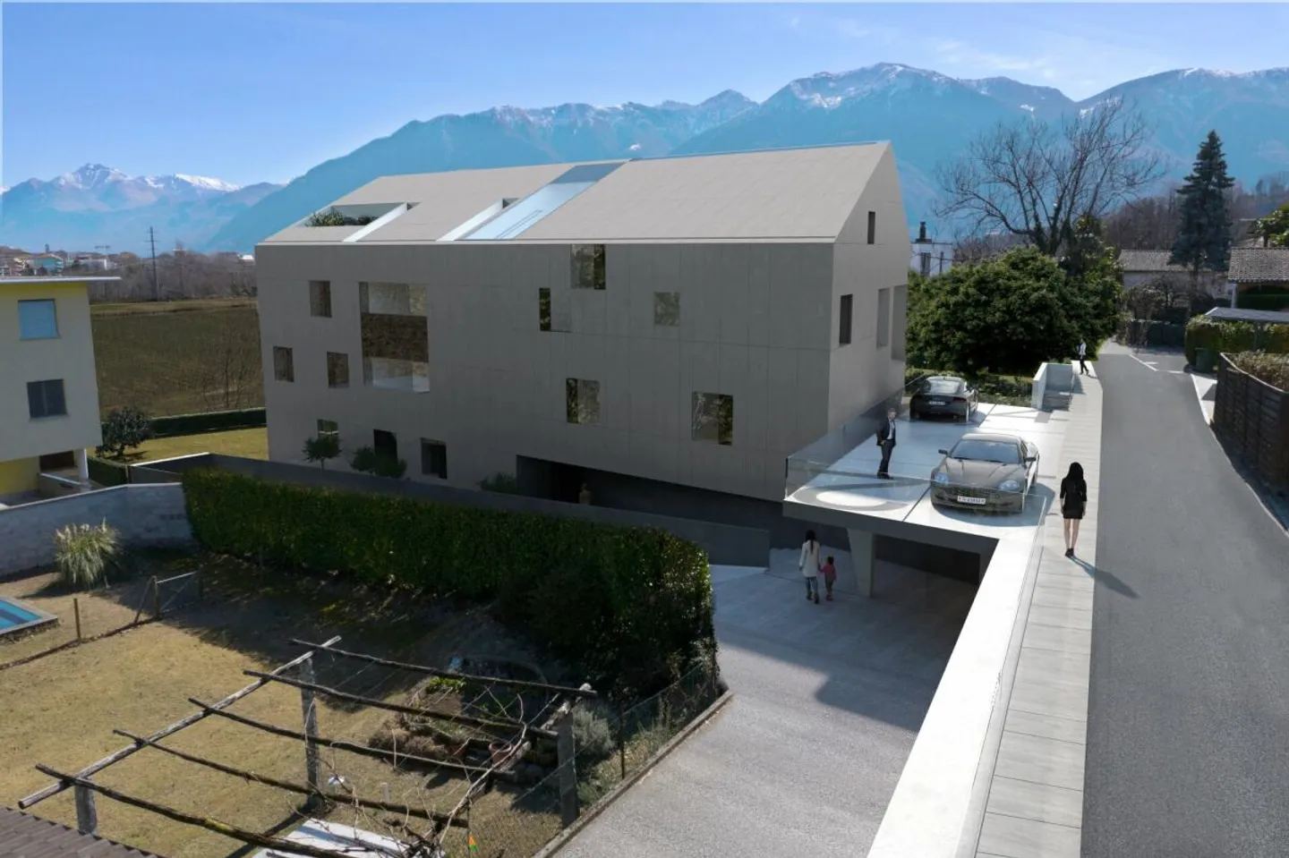 Elegante appartamento di 4.5 locali con giardino privato, situato in una zona residenziale di Losone - Foto 6 di 10