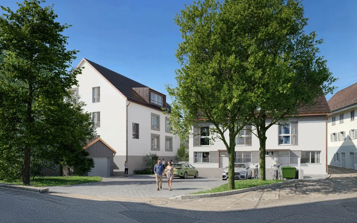 Moderne Reihenhäuser in Knonau - Foto 1 von 3