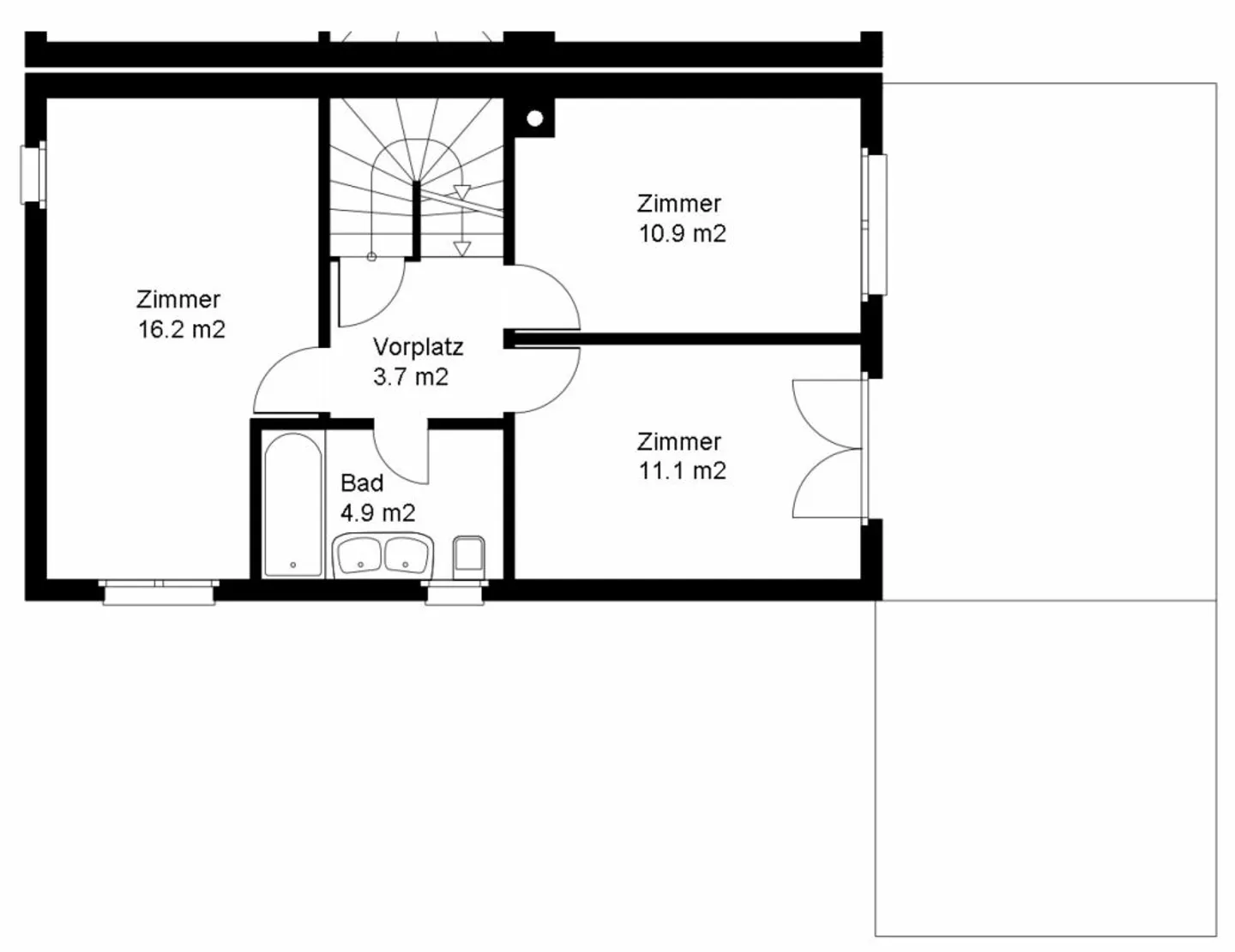 Beaucoup d'espace dans la maison - Photo 12 sur 13