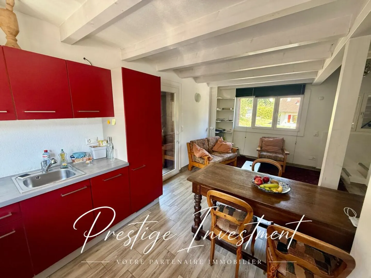 RENOVIERTE SCHEUNE MIT 3,5 ZIMMERN - VEYRAS - Foto 5 von 13