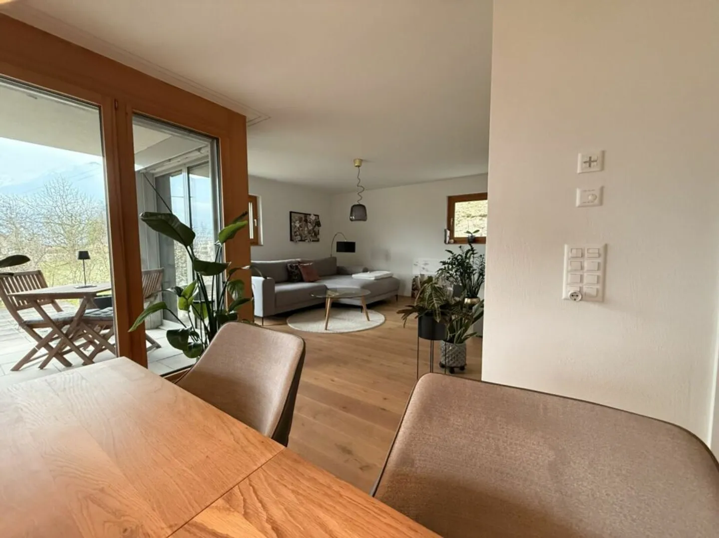 Charmante Gartenwohnung in Sevelen - Foto 1 von 7