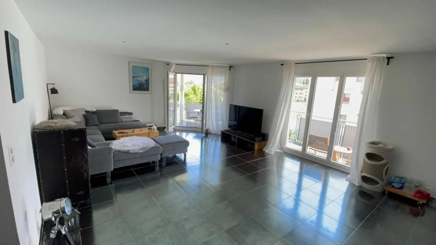 Appartement 5.5 pièces au centre de Monthey vendu loué - Foto 1 di 13