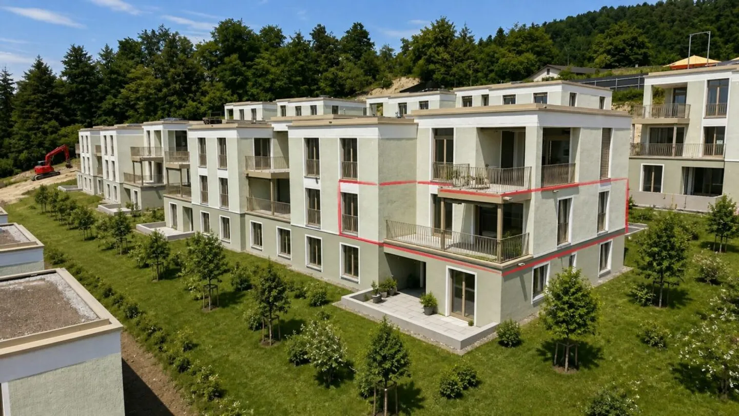 TILIA | Vivre avec vue sur le lac à 180° - Appartement de 3,5 pièces avec 111 m2 NWF - Prêt à emménager à partir du 5 octobre 2026 - Photo 2 sur 12