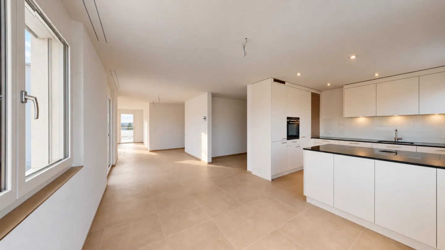 Exclusive 3.5-room penthouse apartment in first occupancy with 98 m² sun terrace - Photo 2 of 10
