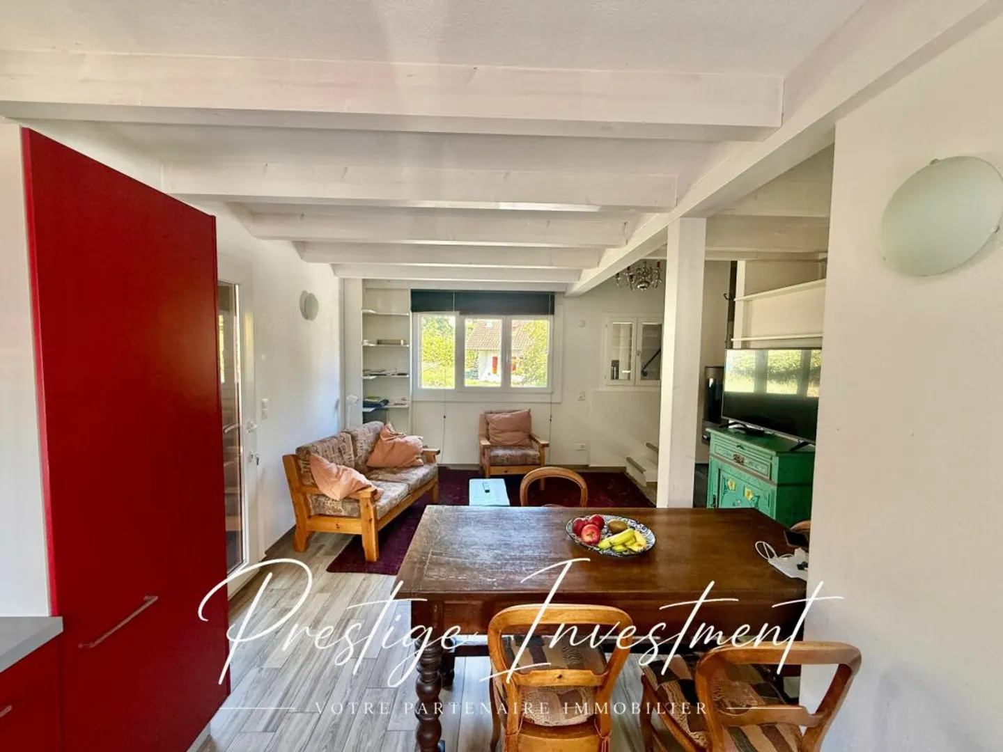 RENOVIERTE SCHEUNE MIT 3,5 ZIMMERN - VEYRAS - Foto 6 von 13