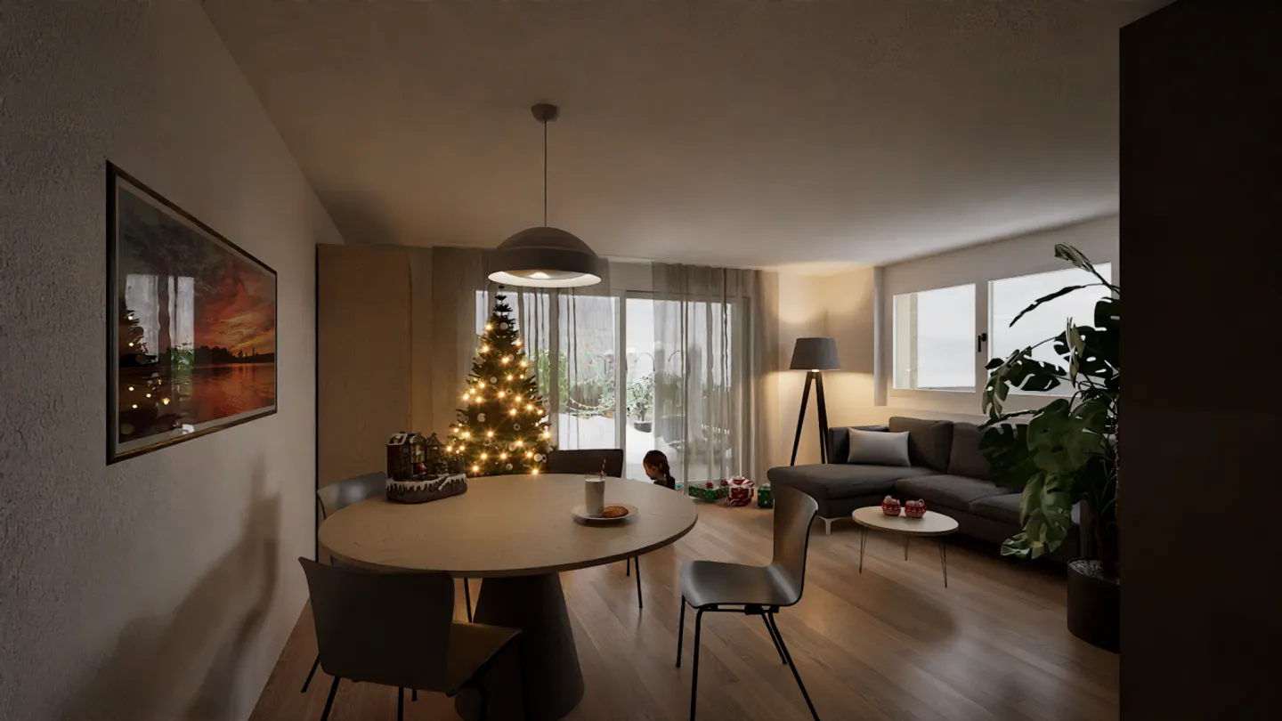 Exclusive penthouse apartment with panoramic terrace in Brig-Glis - Photo 2 of 9