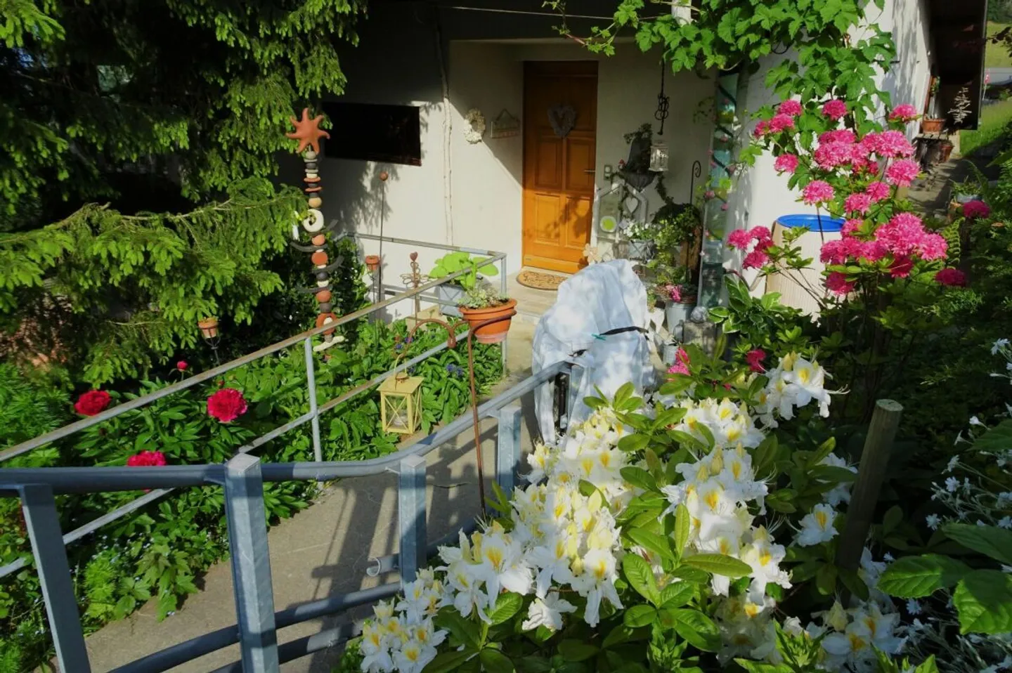 Vue panoramique dégagée sur le lac de Thoune et les chaînes de montagnes environnantes - Photo 4 sur 13
