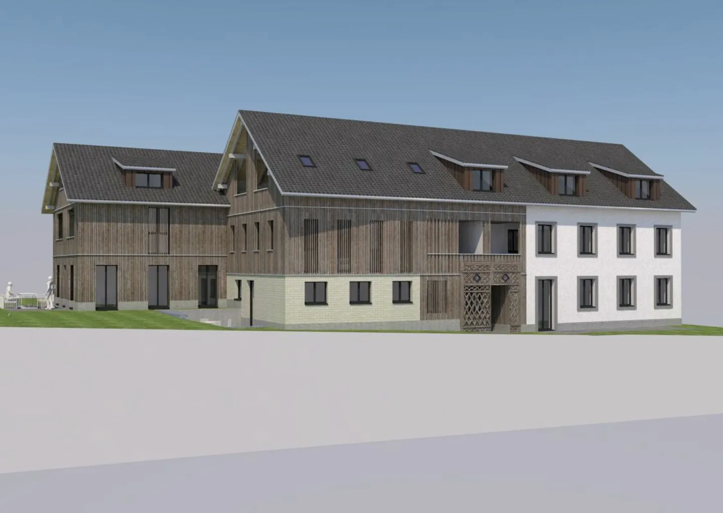 New construction: 2.5-room condominium (ground floor, No. 2) in rural Liebensberg (municipality of Wiesendangen) - Photo 3 of 7