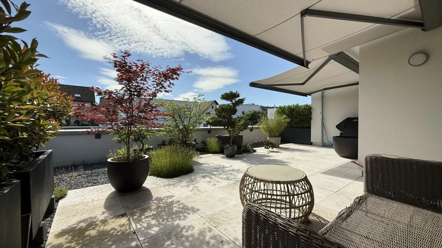 Appartement penthouse moderne comme neuf - un lieu de bien-être pour les connaisseurs ! - Photo 3 sur 13