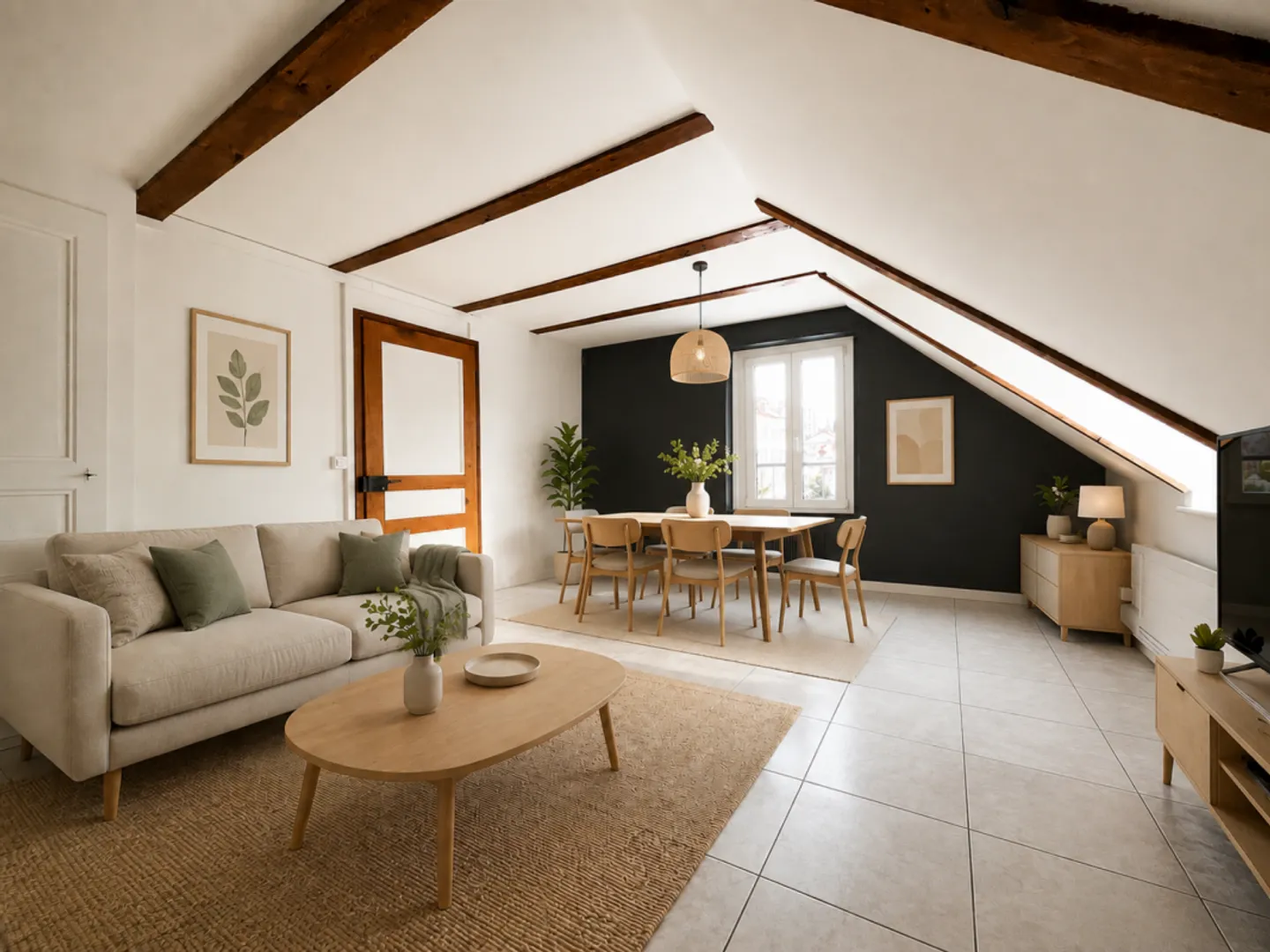 Charmant Appartement Mansardé - Photo 1 sur 9