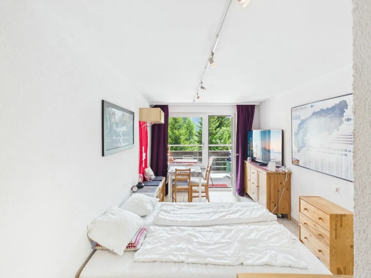 Studio ensoleillé à Arosa - Photo 8 sur 13