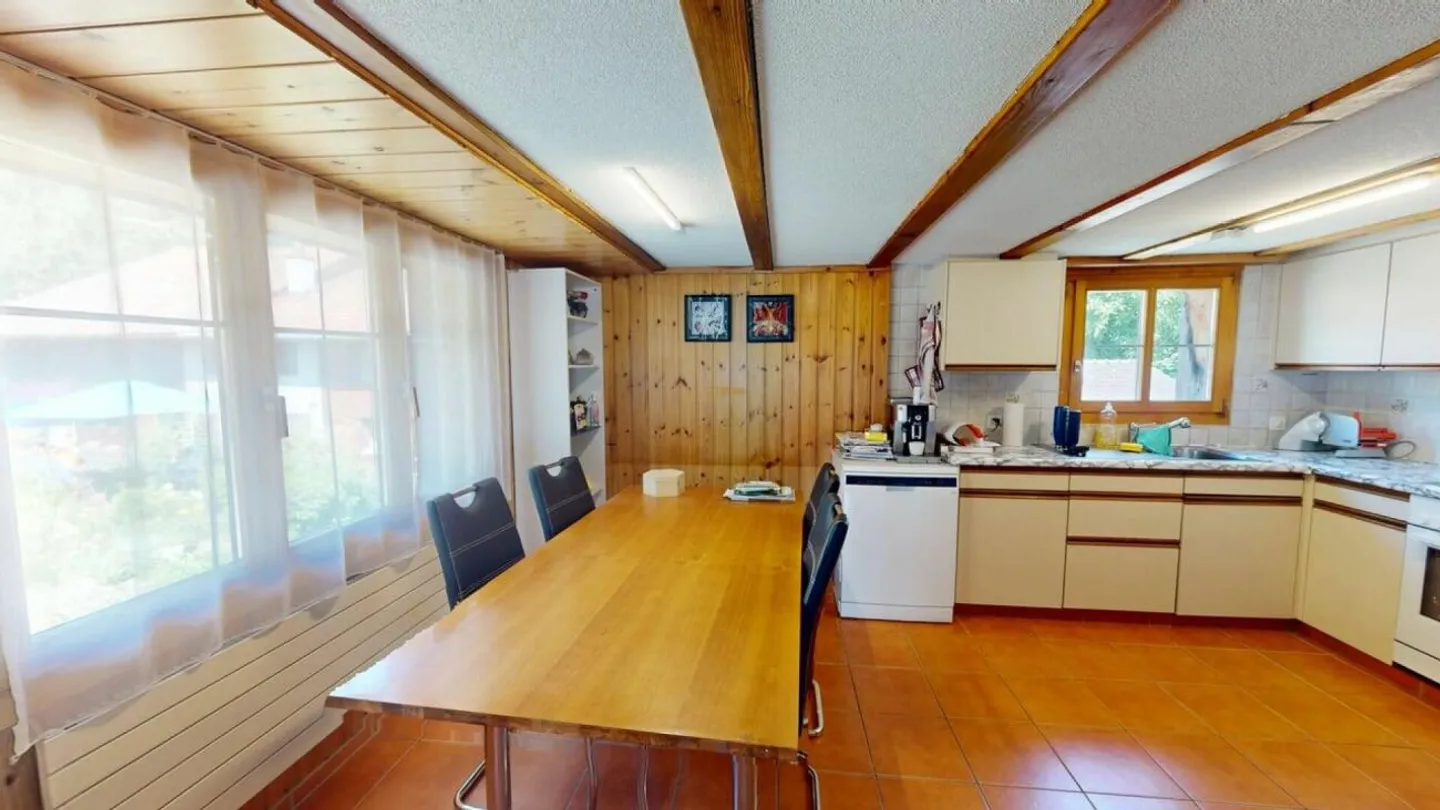 3.5 Zimmer-Wohnung oberhalb Mels - Foto 4 di 11