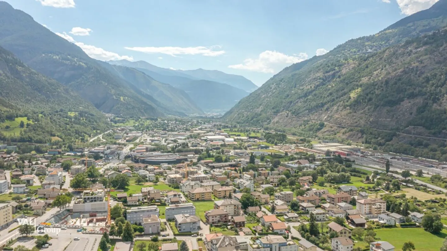 Appartamento 3.5 stanze modernizzato nel cuore di Glis - Foto 12 di 13