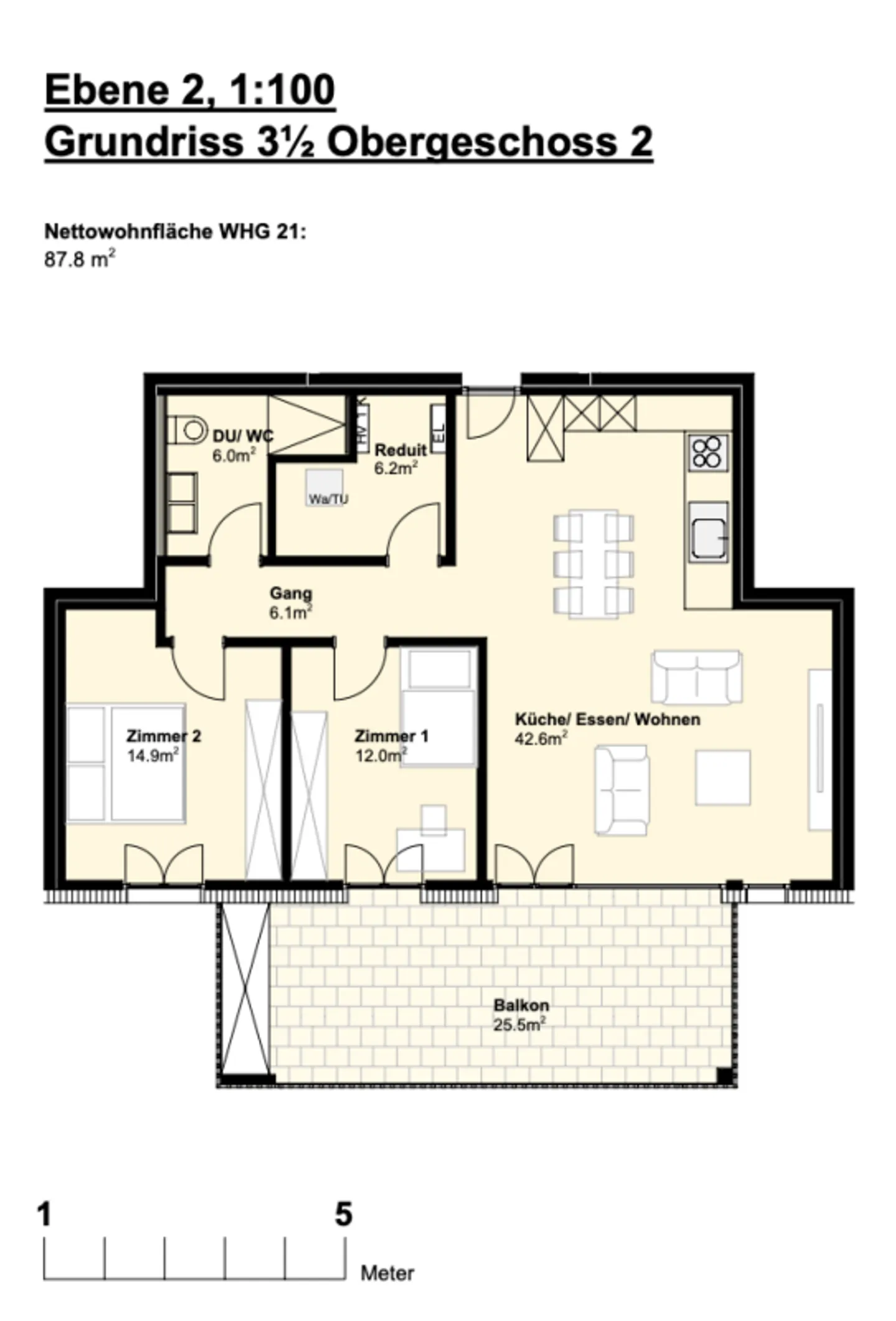 Attractive Living with a View; 3 1/2 Room Apartment - Photo 6 of 10