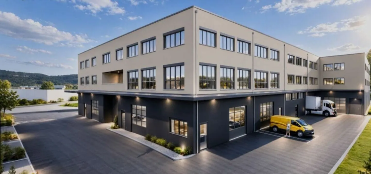Espace commercial neuf attrayant au 2ème étage dans un emplacement de choix avec 2'298 m² de surface utile ! - Photo 2 sur 5