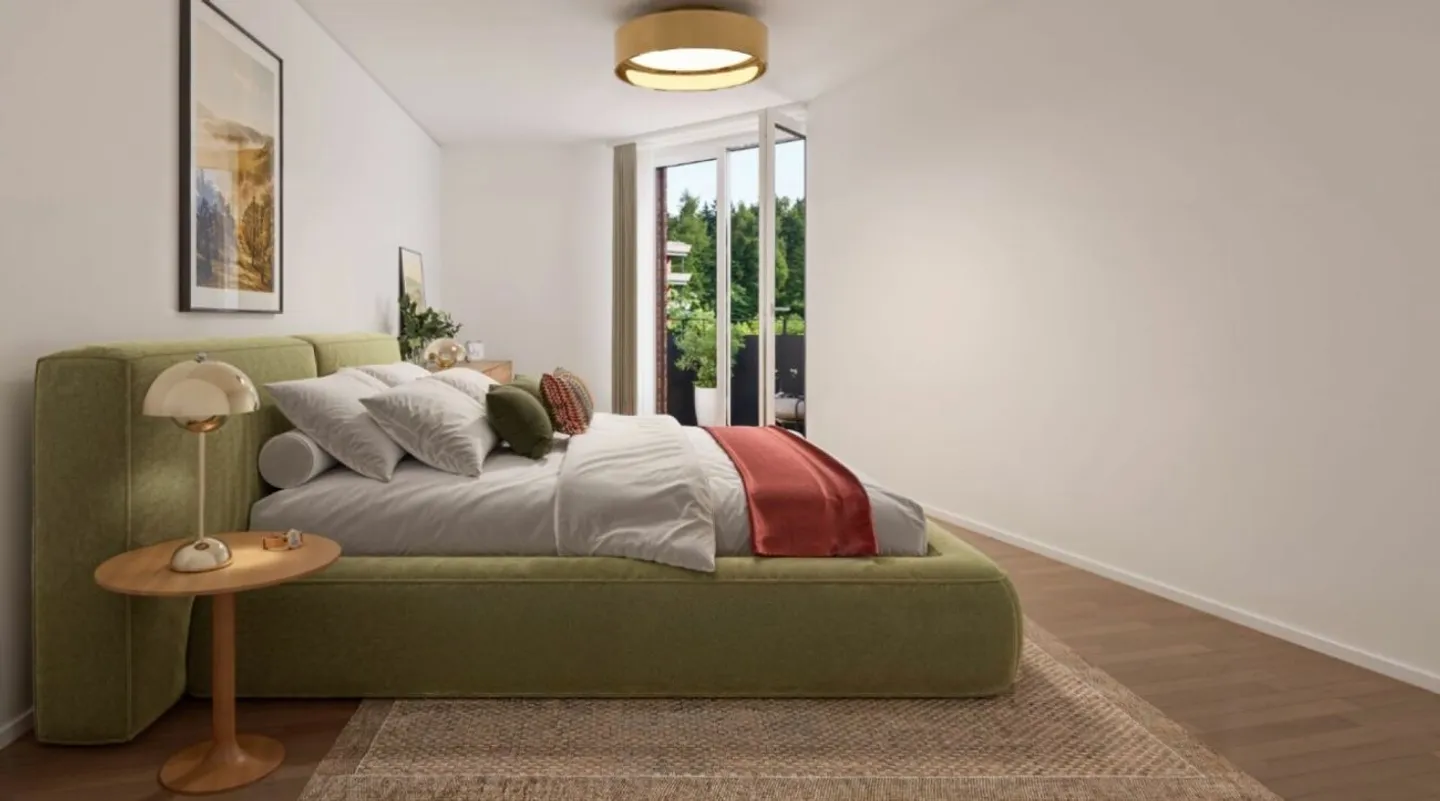 Première occupation après rénovation complète - Appartement moderne de 3,5 pièces à Opfikon - Photo 5 sur 8