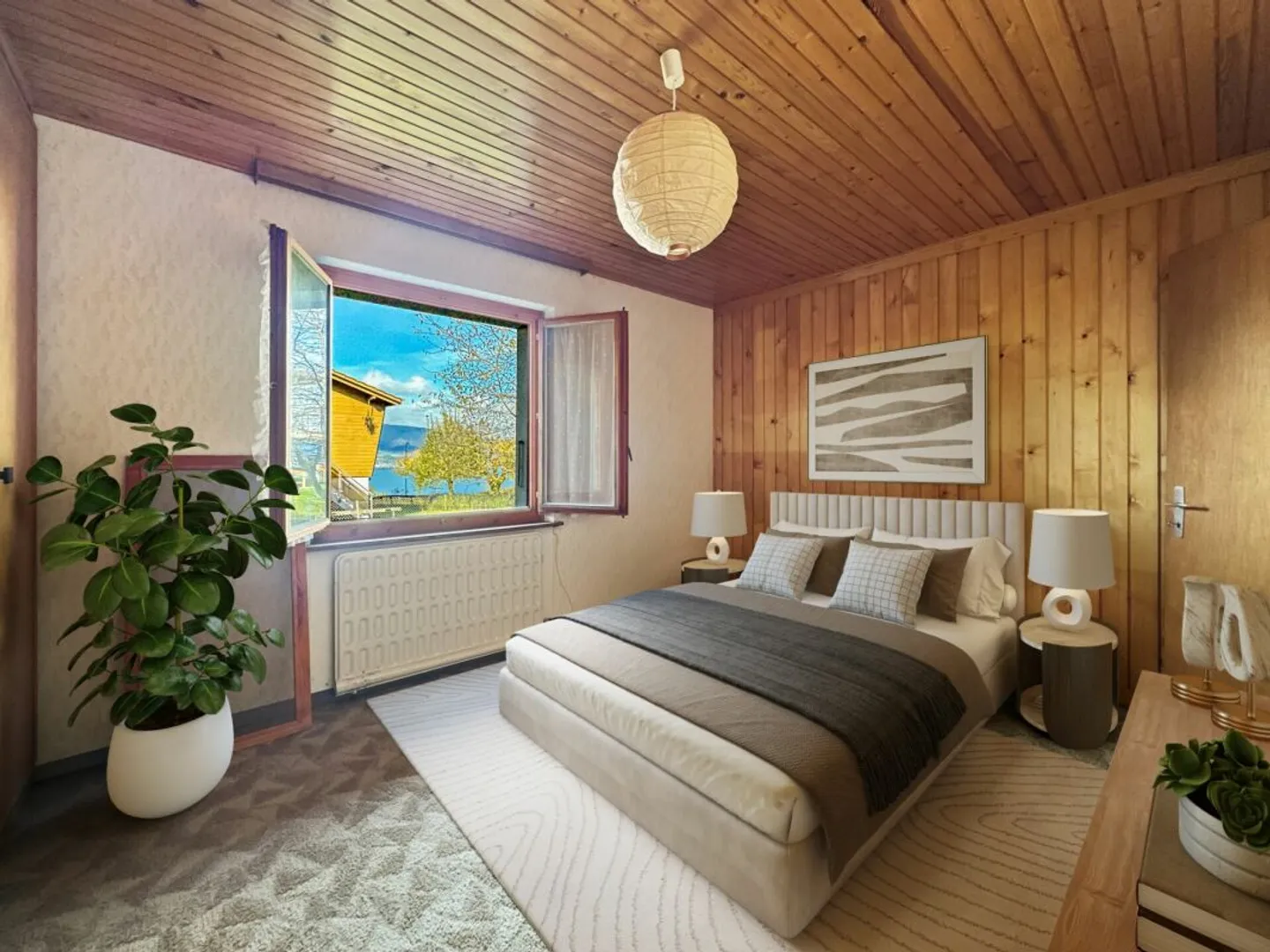 CHARMANTES EINFAMILIENCHALET MIT SEEBLICK! - Foto 6 von 13