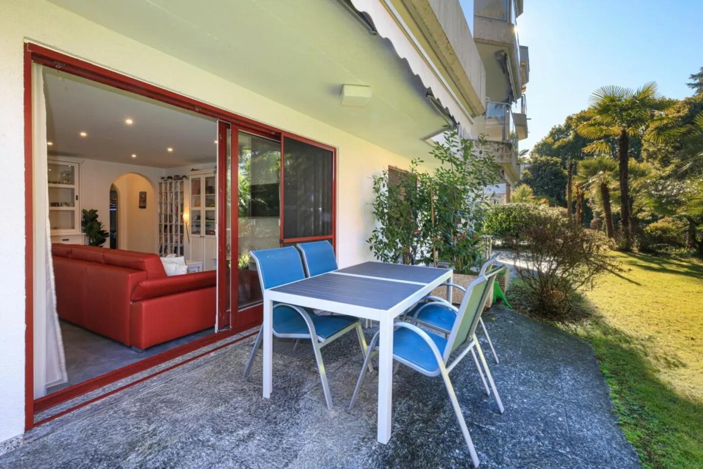 ASCONA - Résidence au Parc, appartement au rez-de-chaussée au charme authentique - Photo 2 sur 13