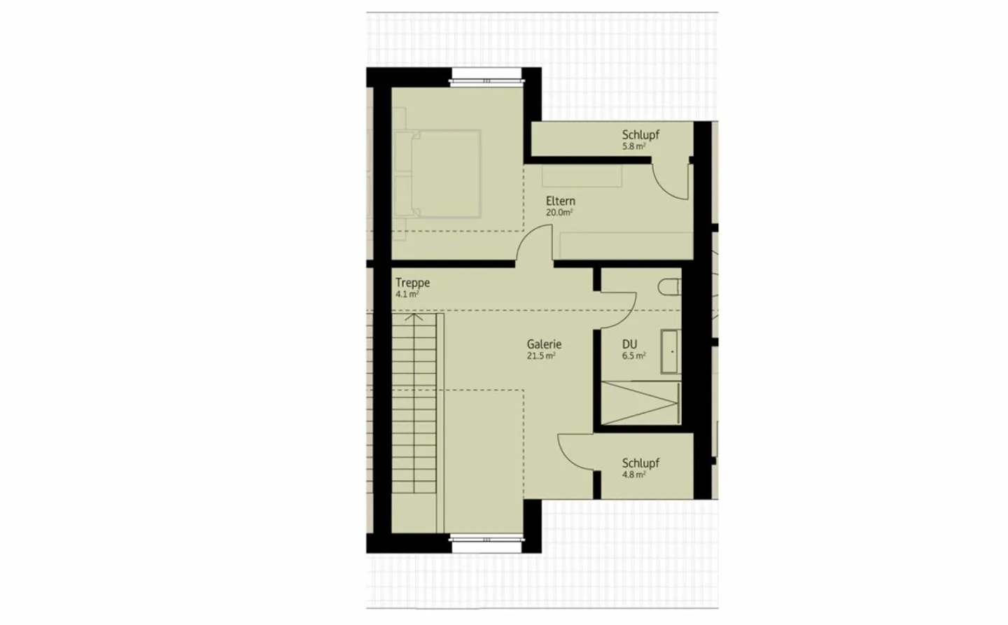 291 m² | 6.5-Zi.-Einfamilienhaus | Erstbezug - Photo 11 sur 13