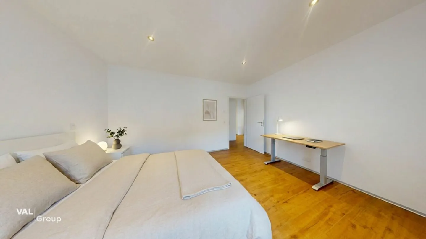 Appartement attrayant de 2,5 pièces à Visp - moderne, bien entretenu et situé au calme - Photo 4 sur 8
