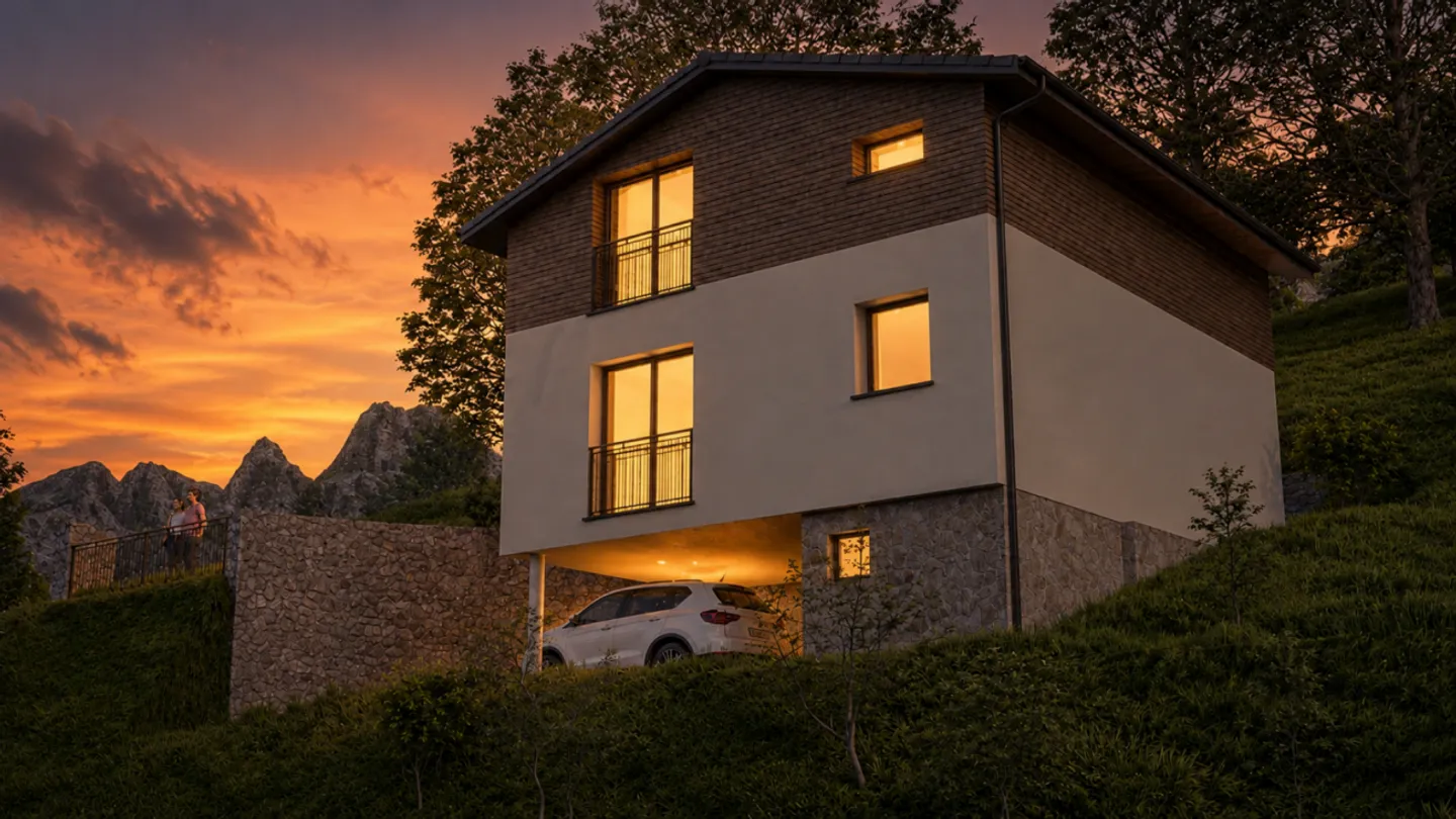 Villa indipendente nuova a Collombey-Muraz (Les Neyres) - Foto 5 di 13