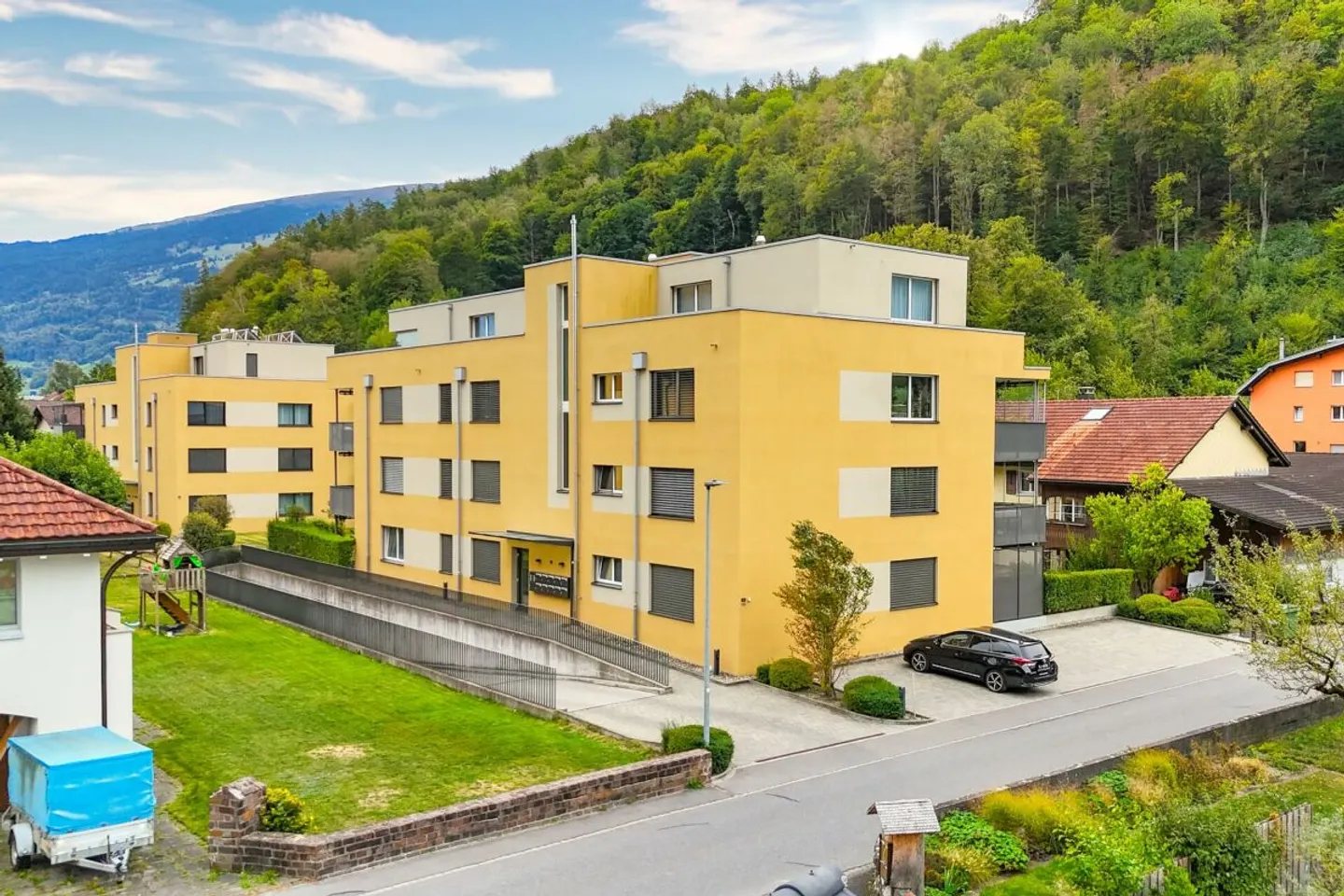Attraktive 3.5 Zimmerwohnung am sonnigen Dorfrand in Mels - Foto 12 di 13