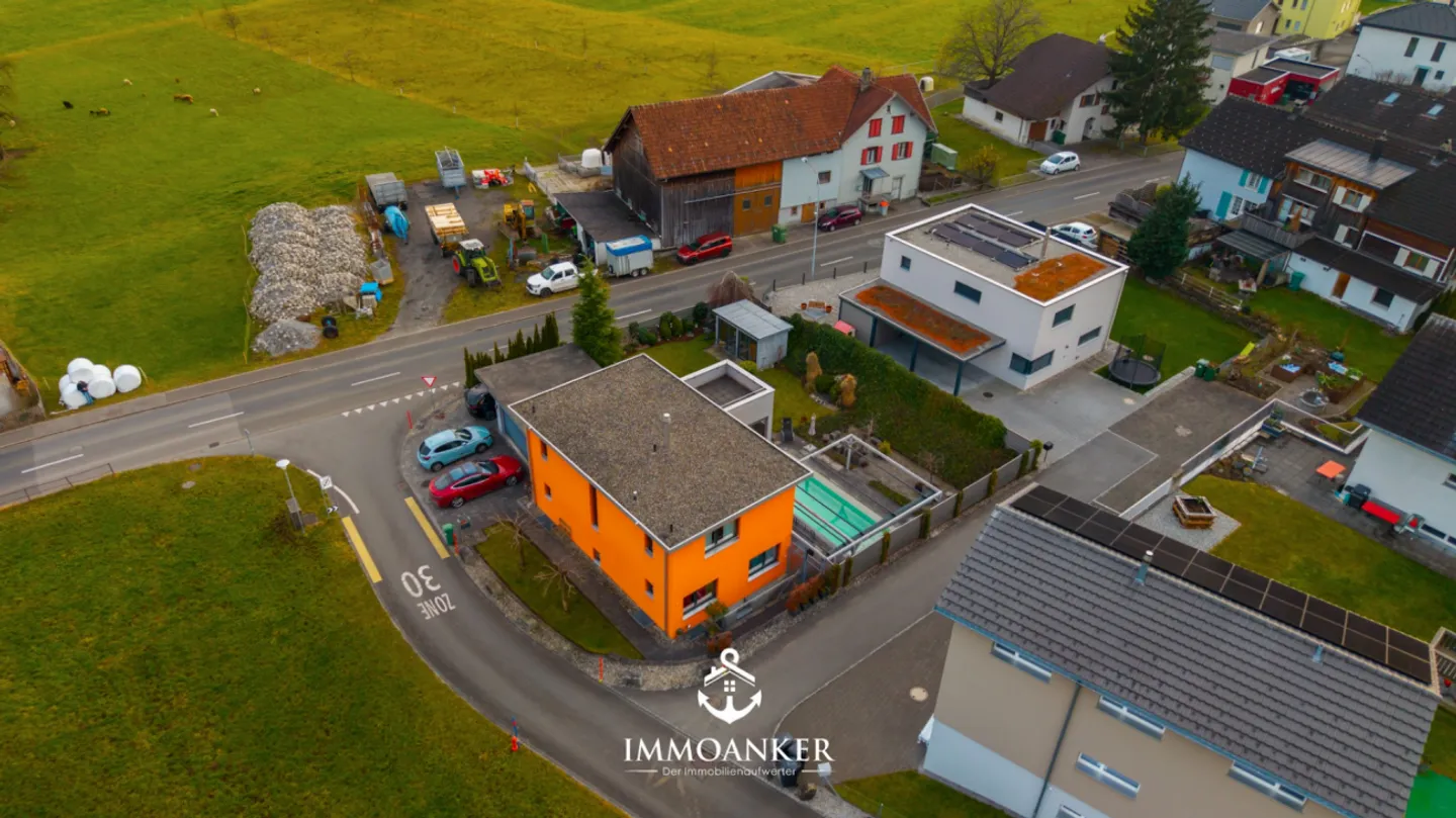 Stylish 5.5 Room Single Family House with Pool and Scenic View in Gams - Photo 13 of 13