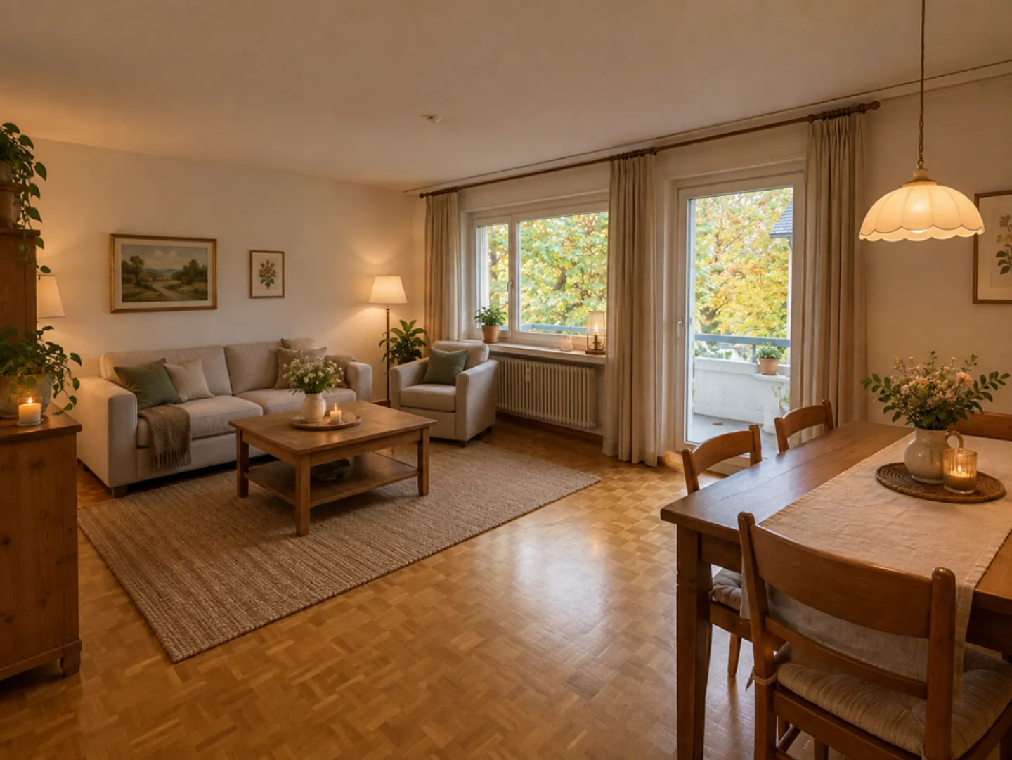 Appartement charmant dans un endroit calme - Photo 4 sur 8