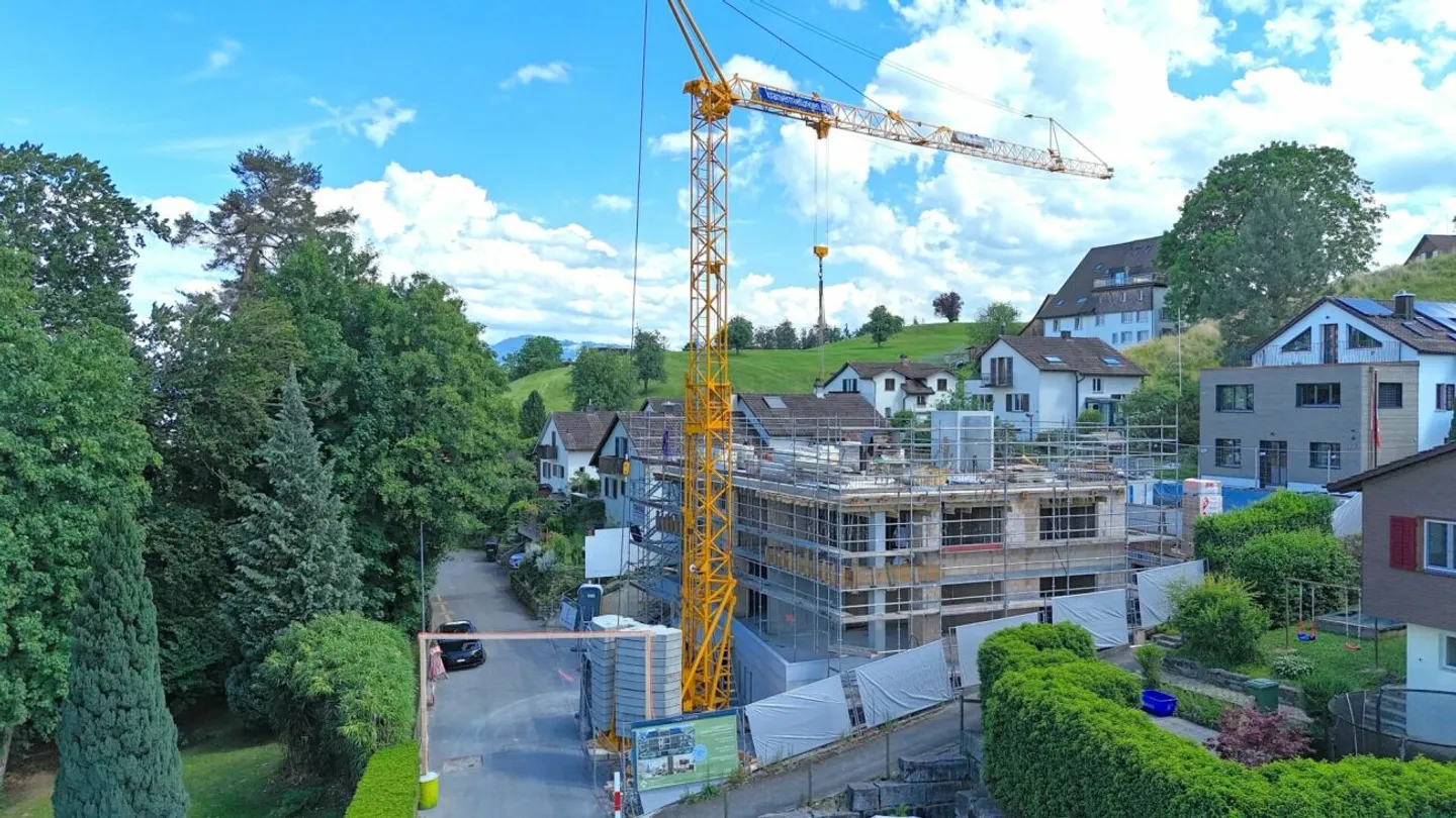 LA CORONAZIONE DELLA CASA PRENDE FORMA - ATTICO IN COSTRUZIONE - Foto 11 di 13