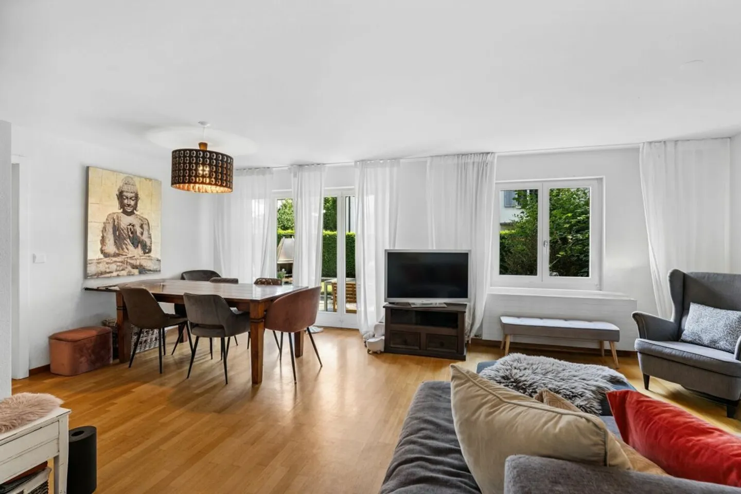 Gartenwohnung in Hergiswil - Foto 2 von 12