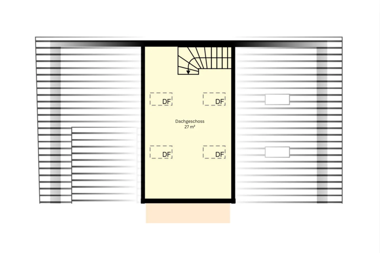 Dreigeschossige Maisonette mit Terrasse, Licht &amp; Struktur - Foto 4 di 4