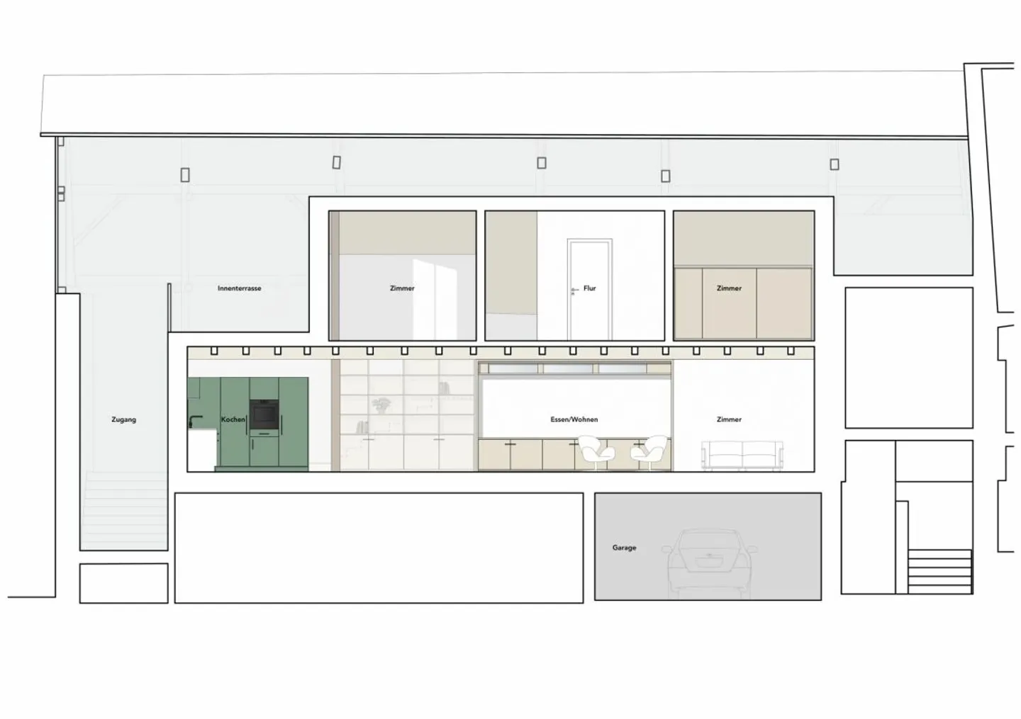 Prima occupazione appartamento duplex di 4.5 locali - Foto 7 di 9