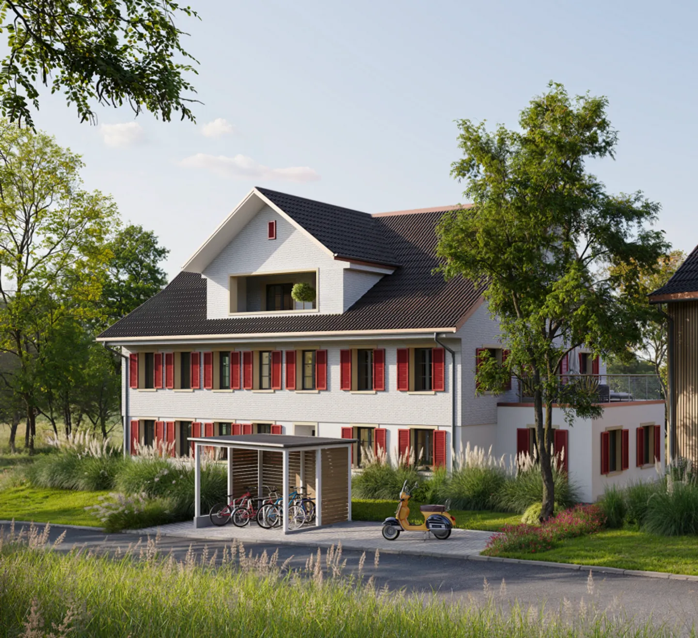 Unique 3.5 Room Penthouse with a View of the Green - Photo 1 of 4