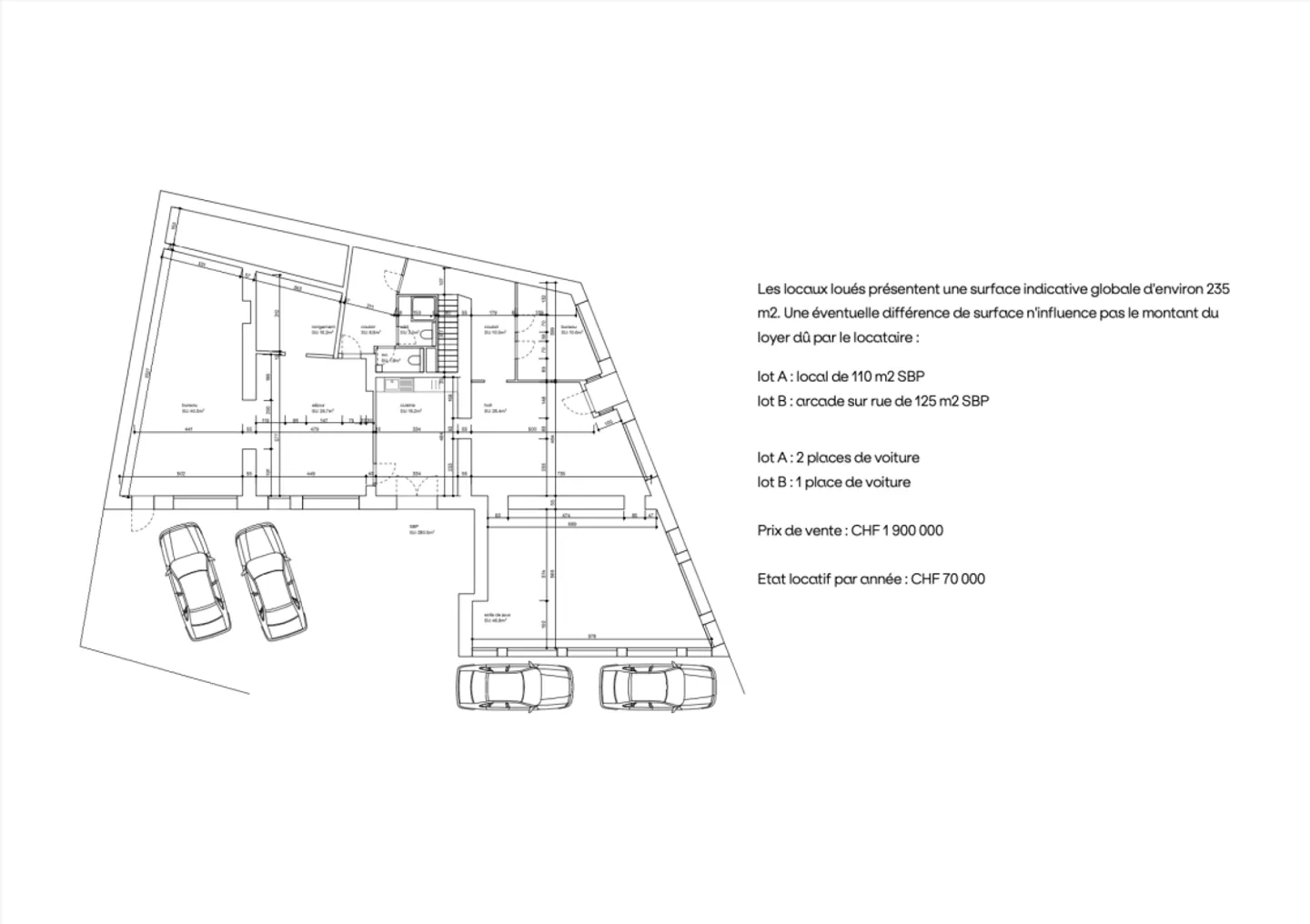 Modern Commercial Premises in Chêne-Bourg for Sale for Investors - Photo 8 of 8