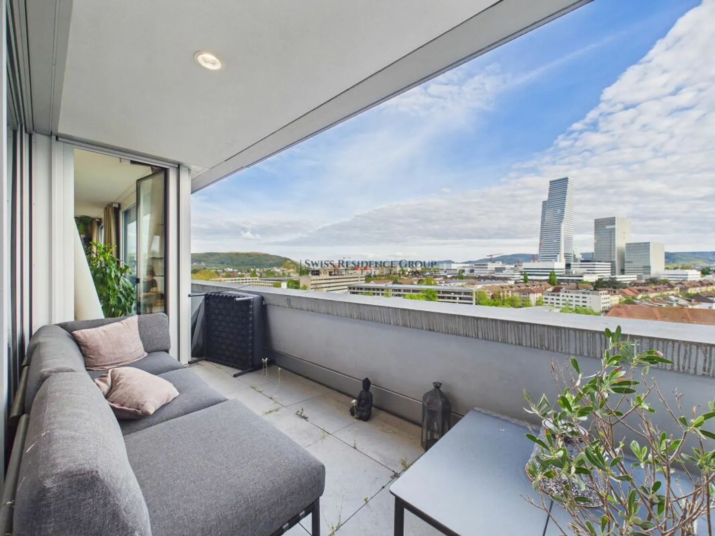 Skyline-Wohnung | 9. Etage mit Blick über ganz Basel - Photo 11 sur 13