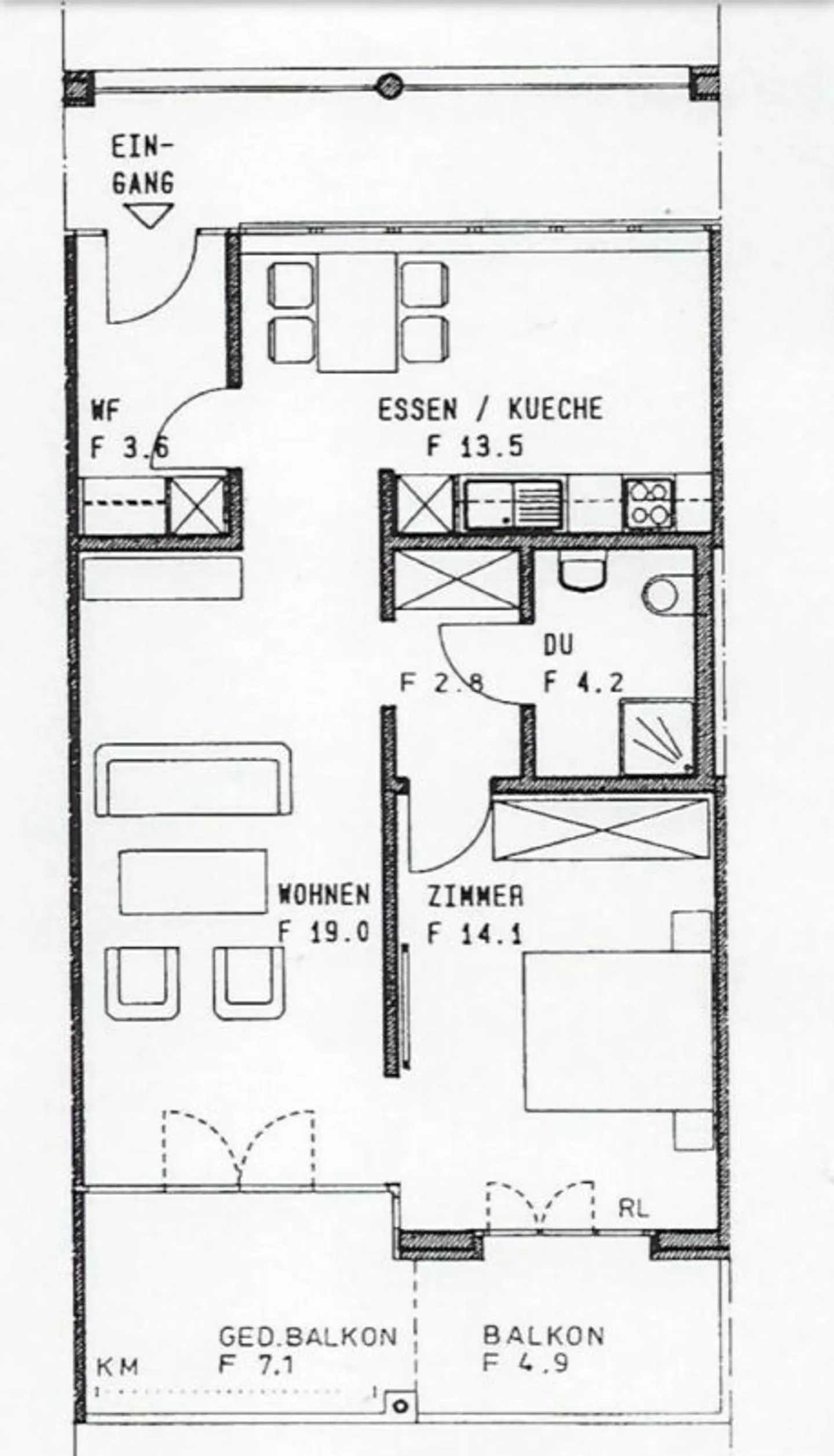 CENTRAL IN DÄTTWIL - SPACIOUS 2.5-ROOM APARTMENT - Photo 10 of 11