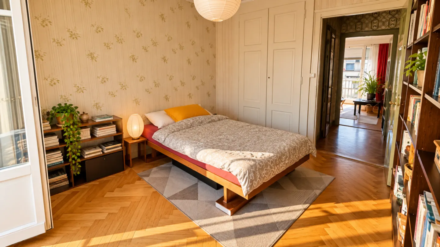 Superb 3-room penthouse with 2 balconies - Photo 11 of 13