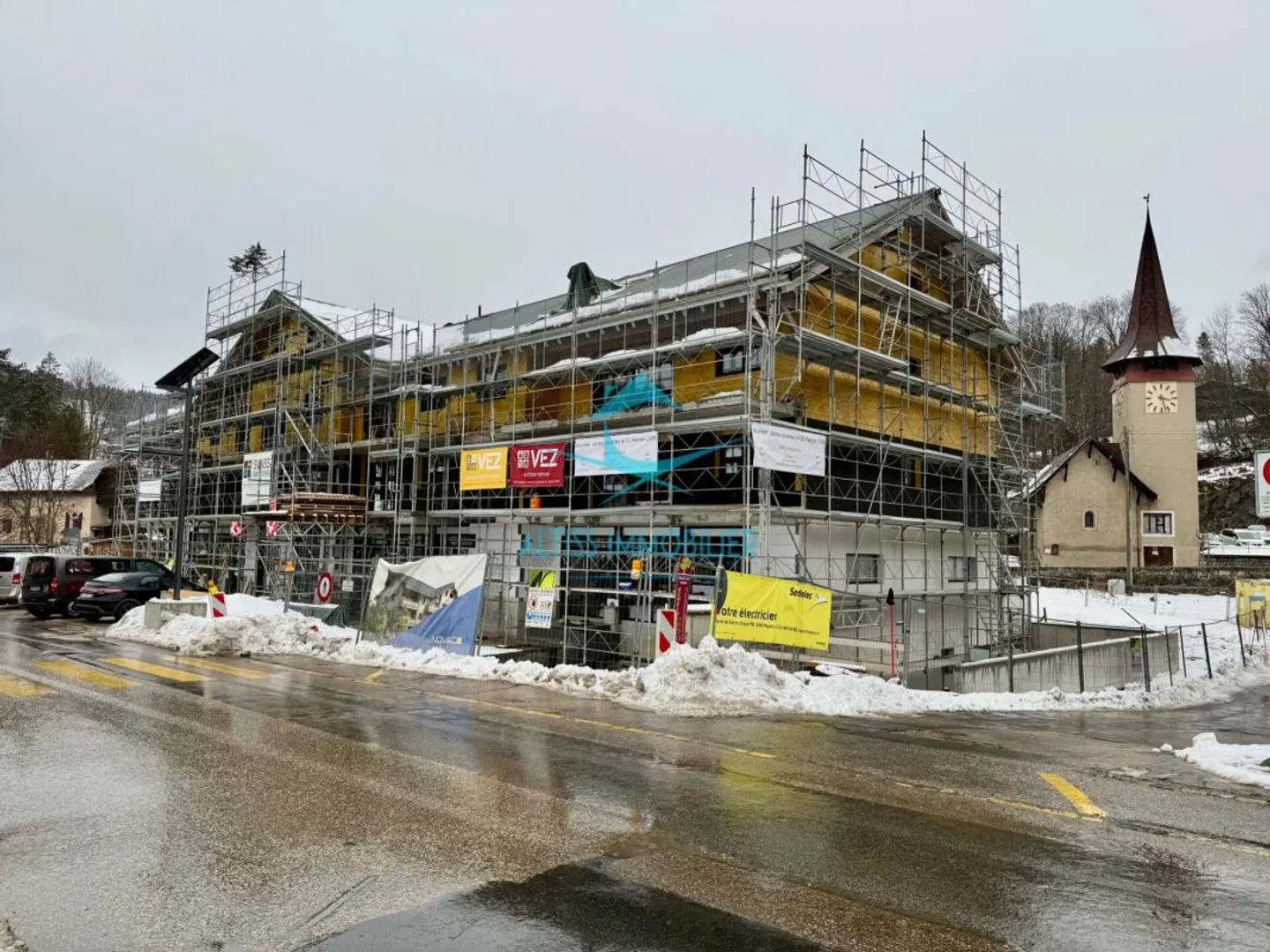 Costruzione di un grande appartamento di 5,5 stanze - Foto 4 di 11