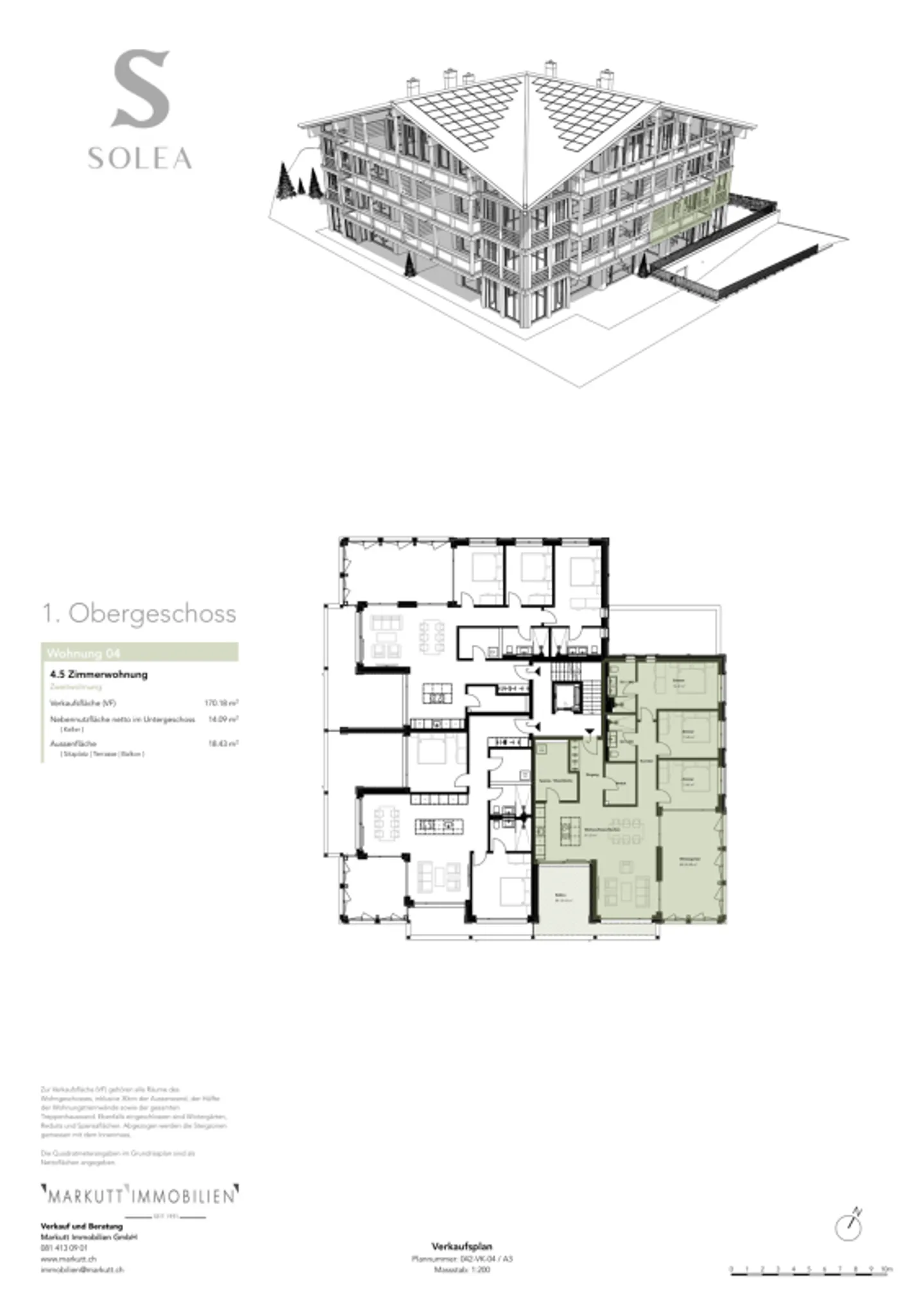 Luxuswohnung Solea in Davos - Foto 4 von 7