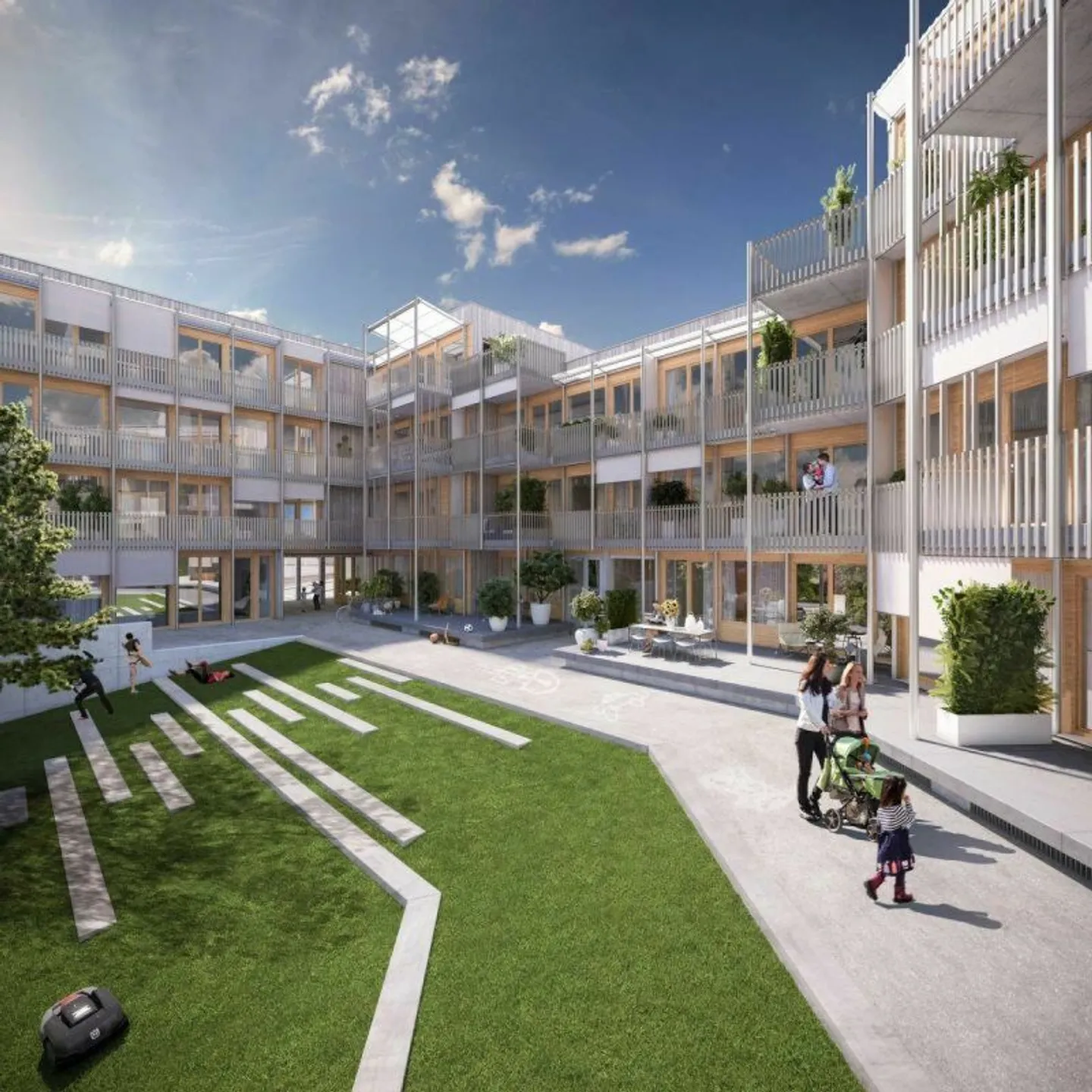 Moderne Attikawohnung mit Seeblick - Foto 7 von 9