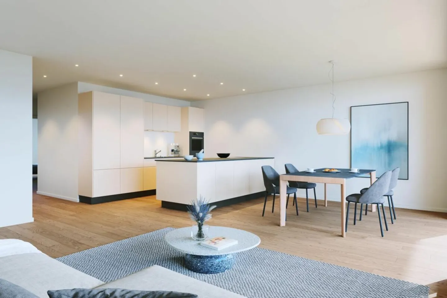 "Neubauprojekt ""Sonnenwiese"" - 3.5 Zimmer Geschosswohnung im EG (Wohnung Nr. 2)" - Foto 1 von 4