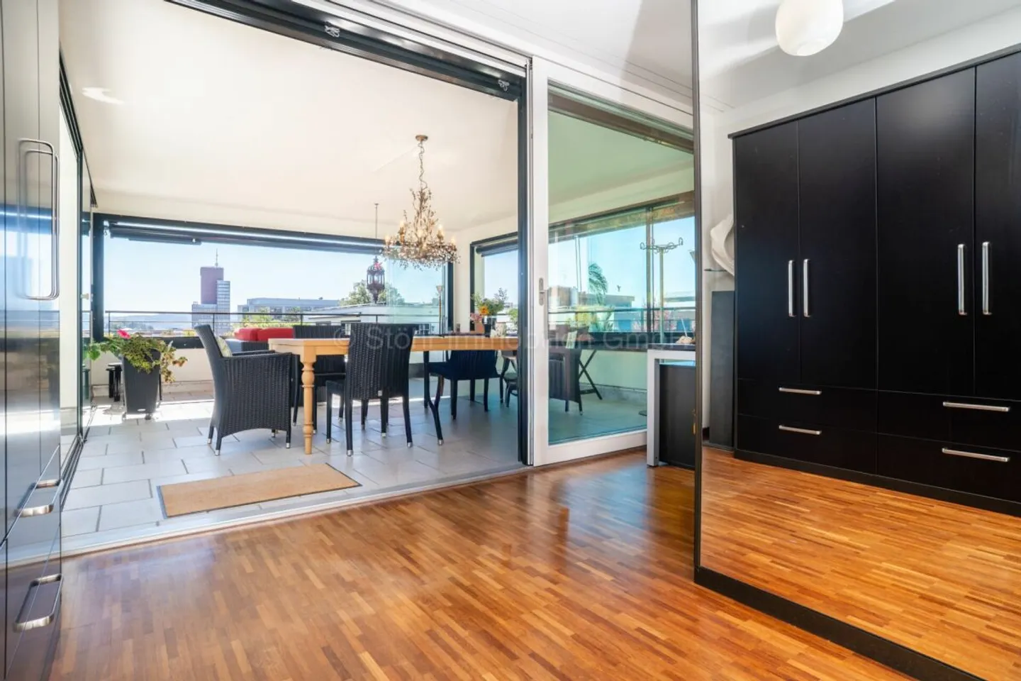 Appartamento attico urbano di 4,5 stanze con 169 m² di superficie terrazza - Foto 11 di 13