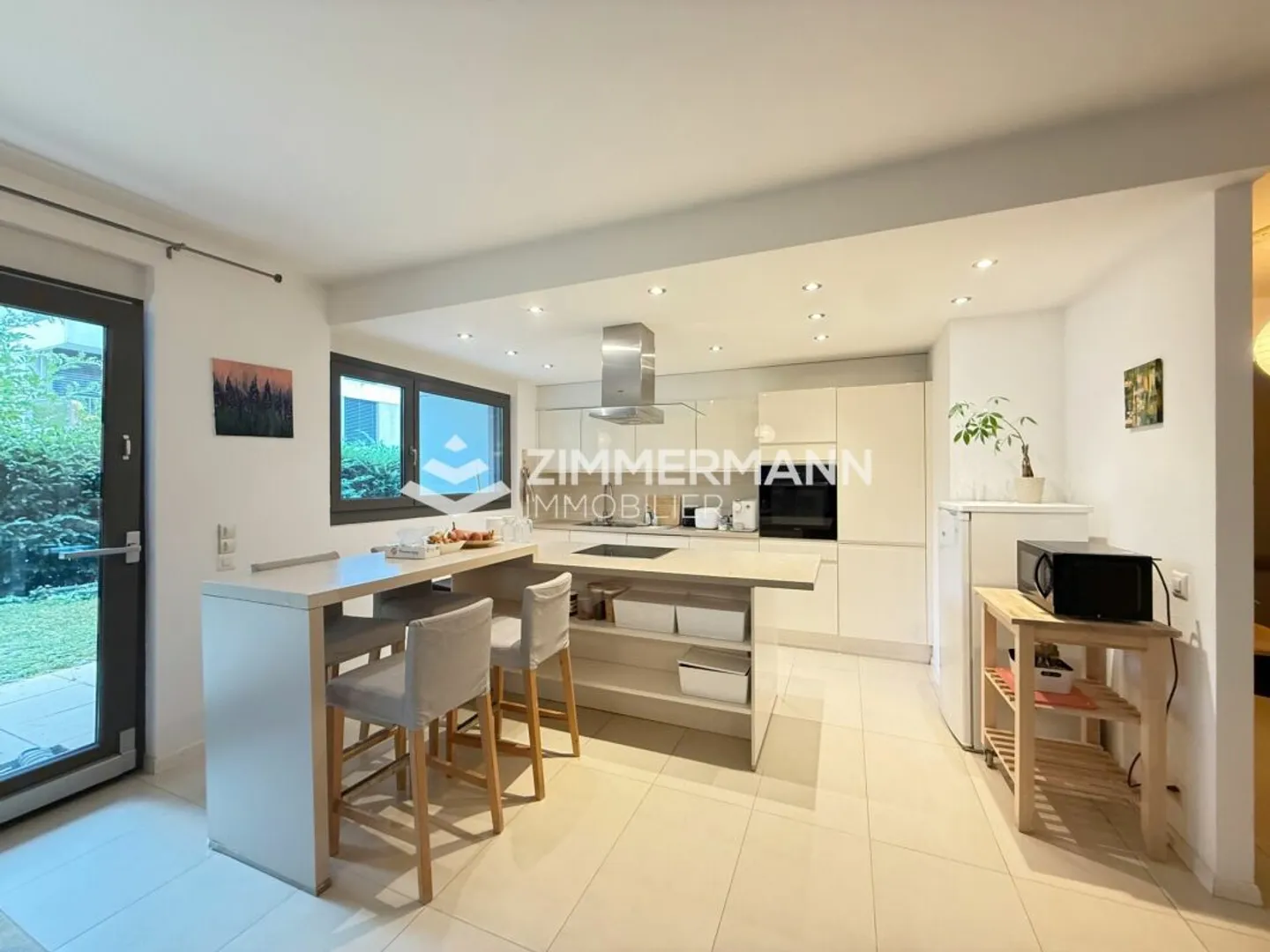 Hochwertige Wohnung mit Garten und unabhängigem Studio zu verkaufen! - Foto 1 von 13