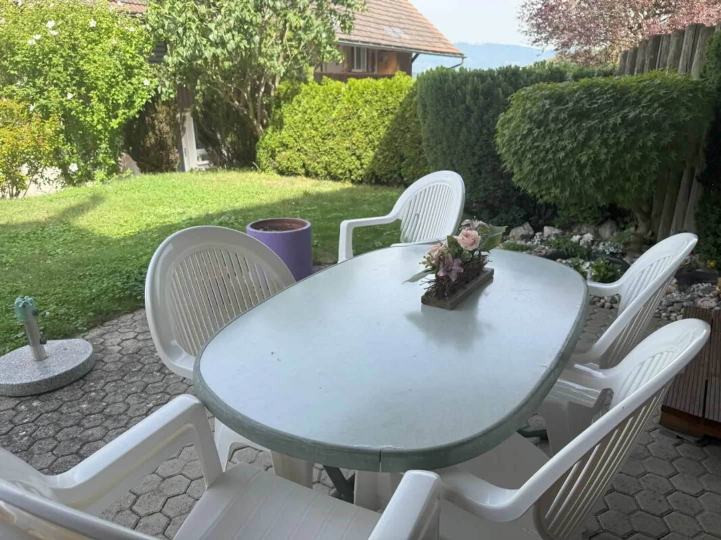 Appartement au rez-de-chaussée abordable et beau à Siselen près de la station BTI - Photo 7 sur 13